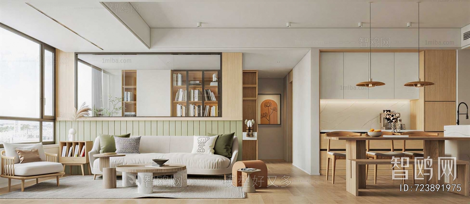 Nordic Style A Living Room