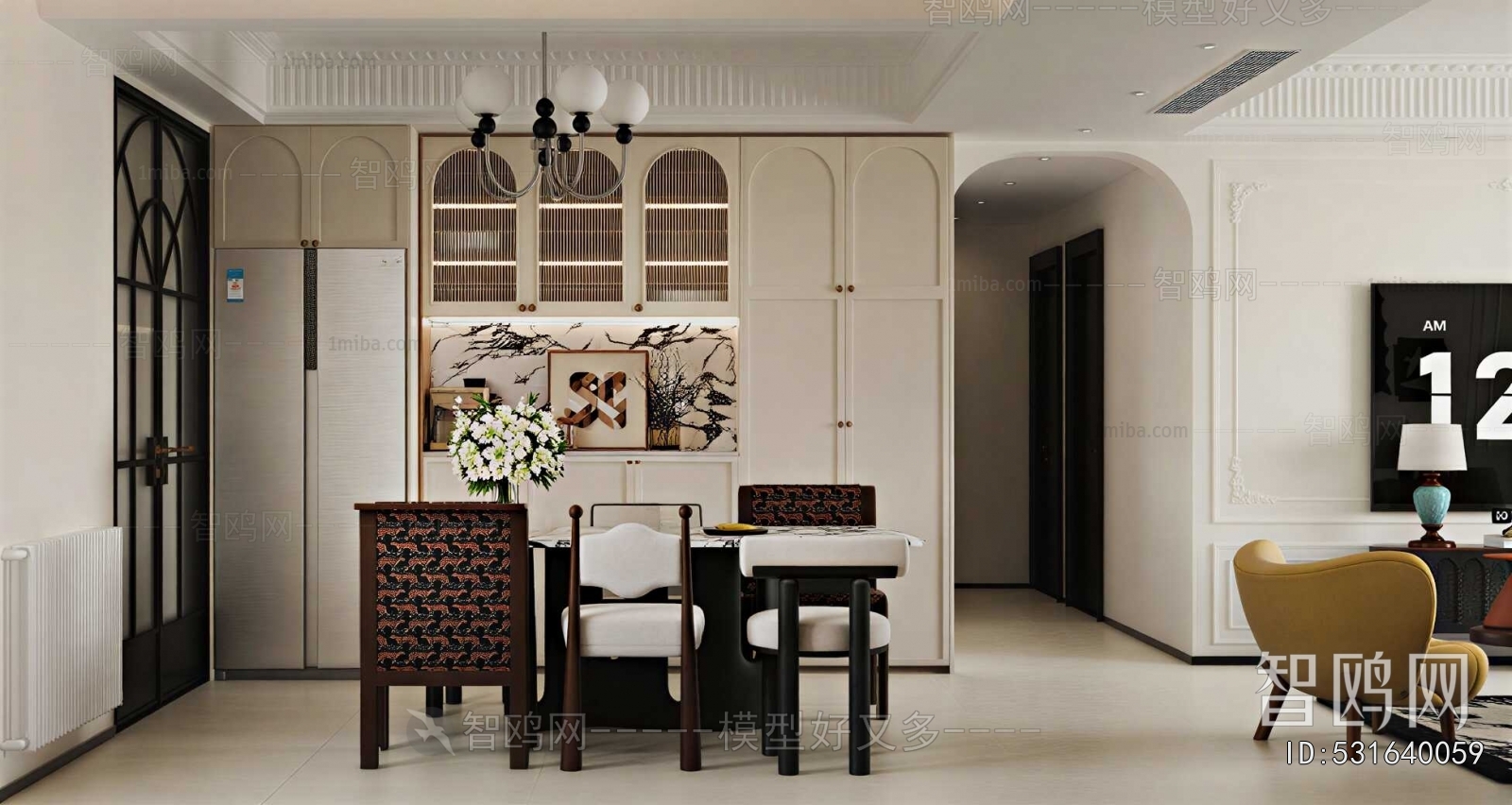 French Style Dining Room