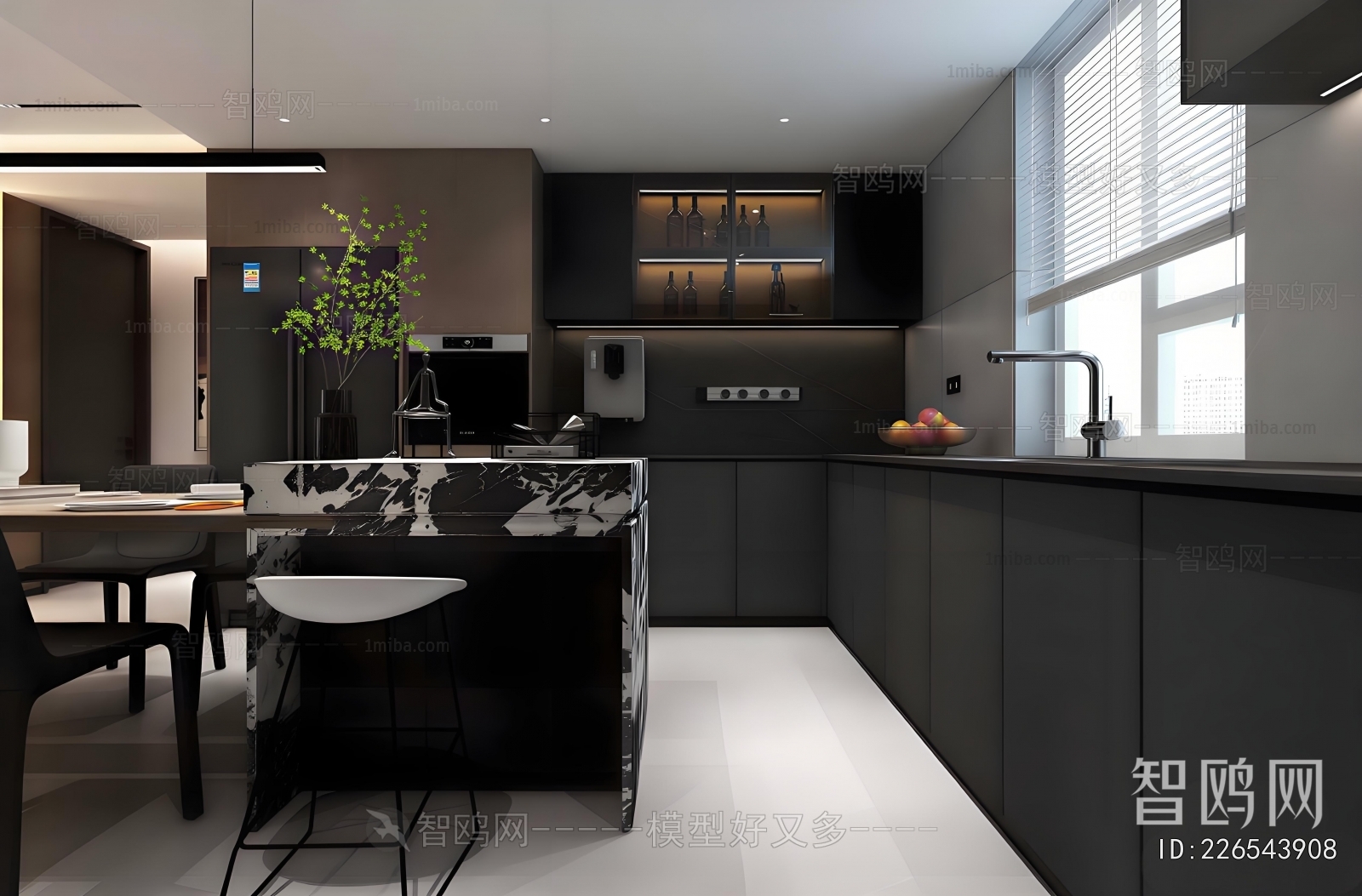 Modern Open Kitchen