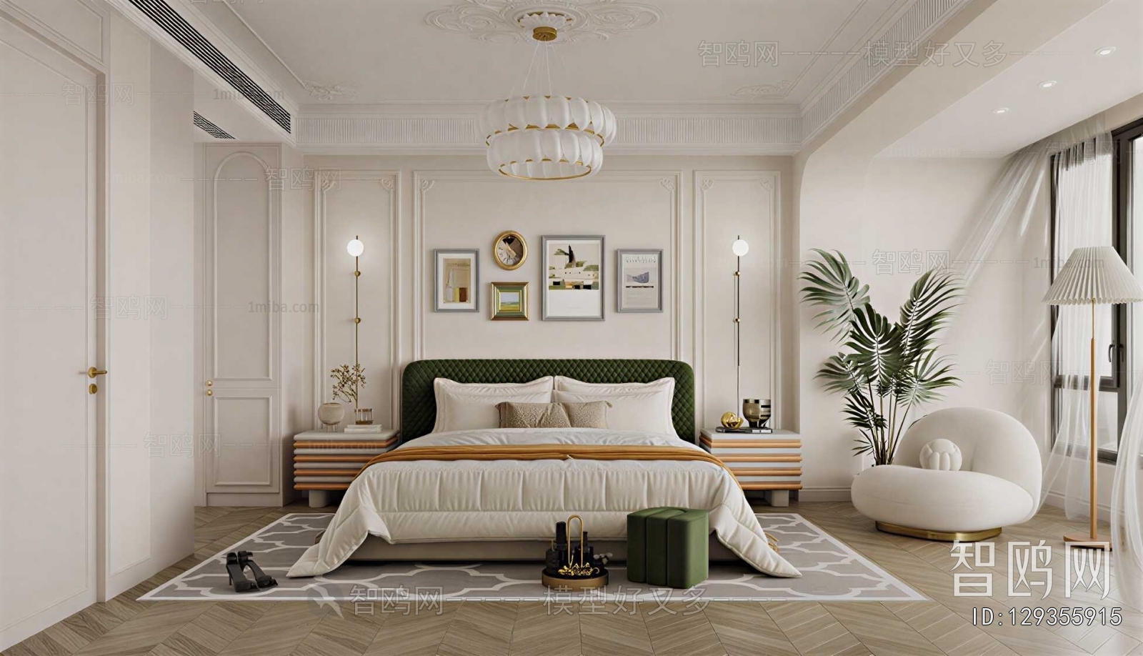 French Style Bedroom