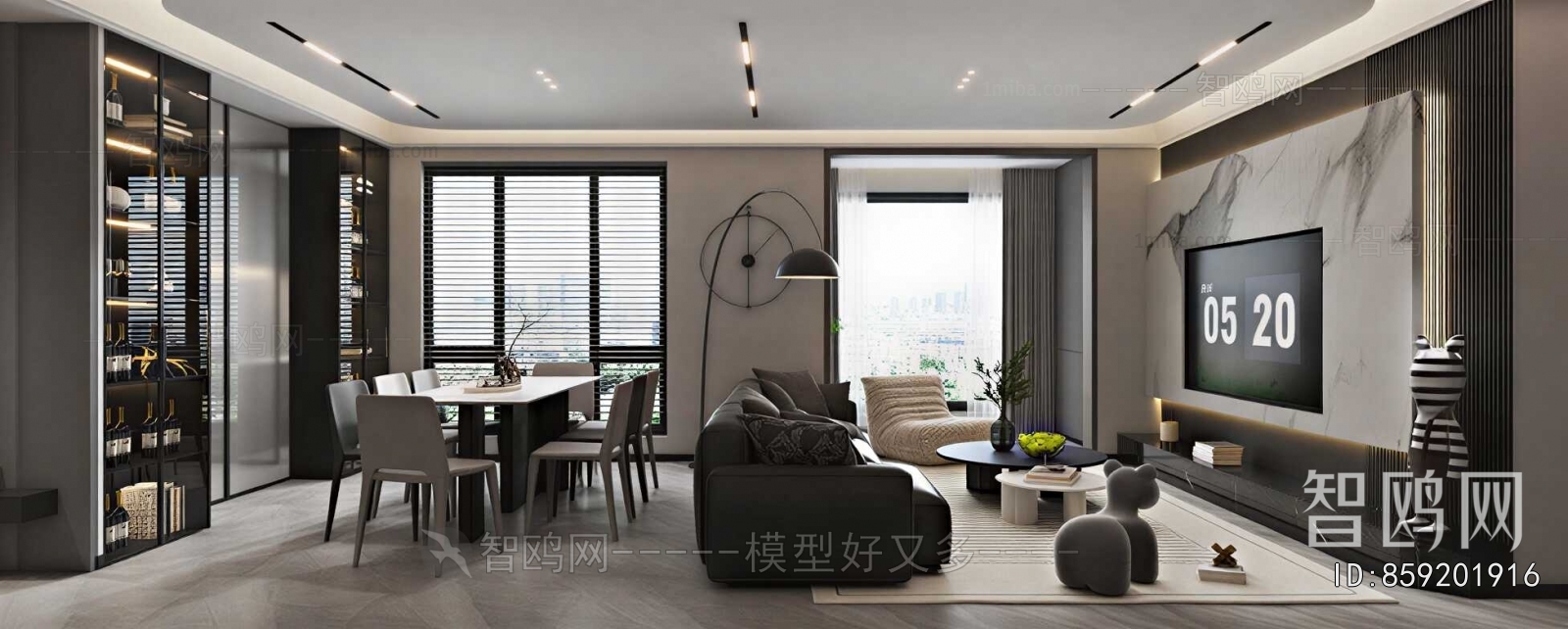 Modern A Living Room