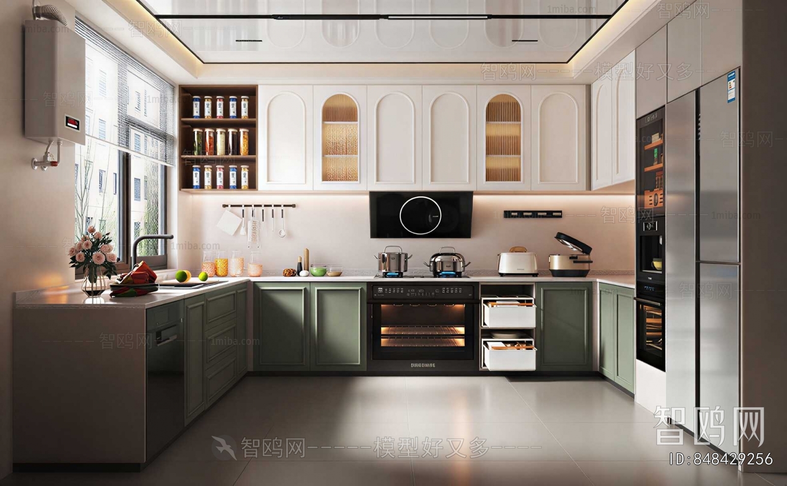 Simple European Style The Kitchen