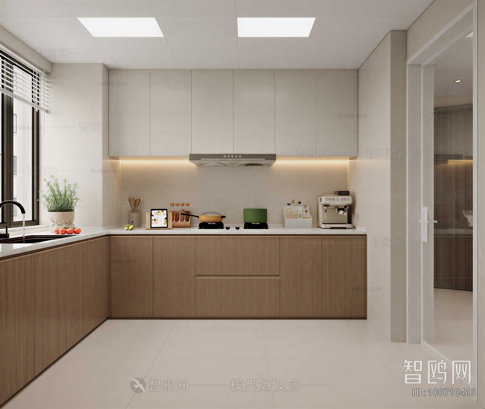 Modern The Kitchen