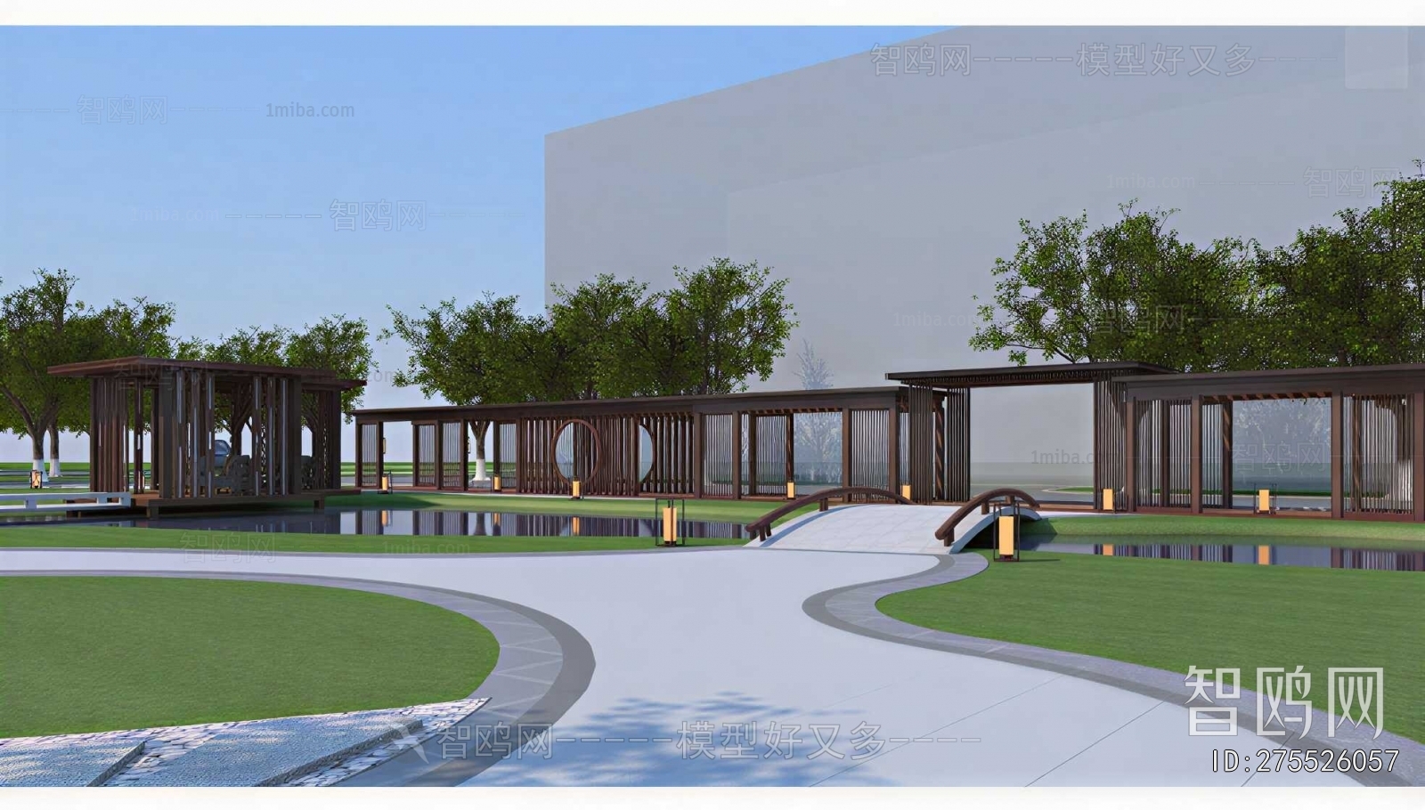 New Chinese Style Gallery Frame