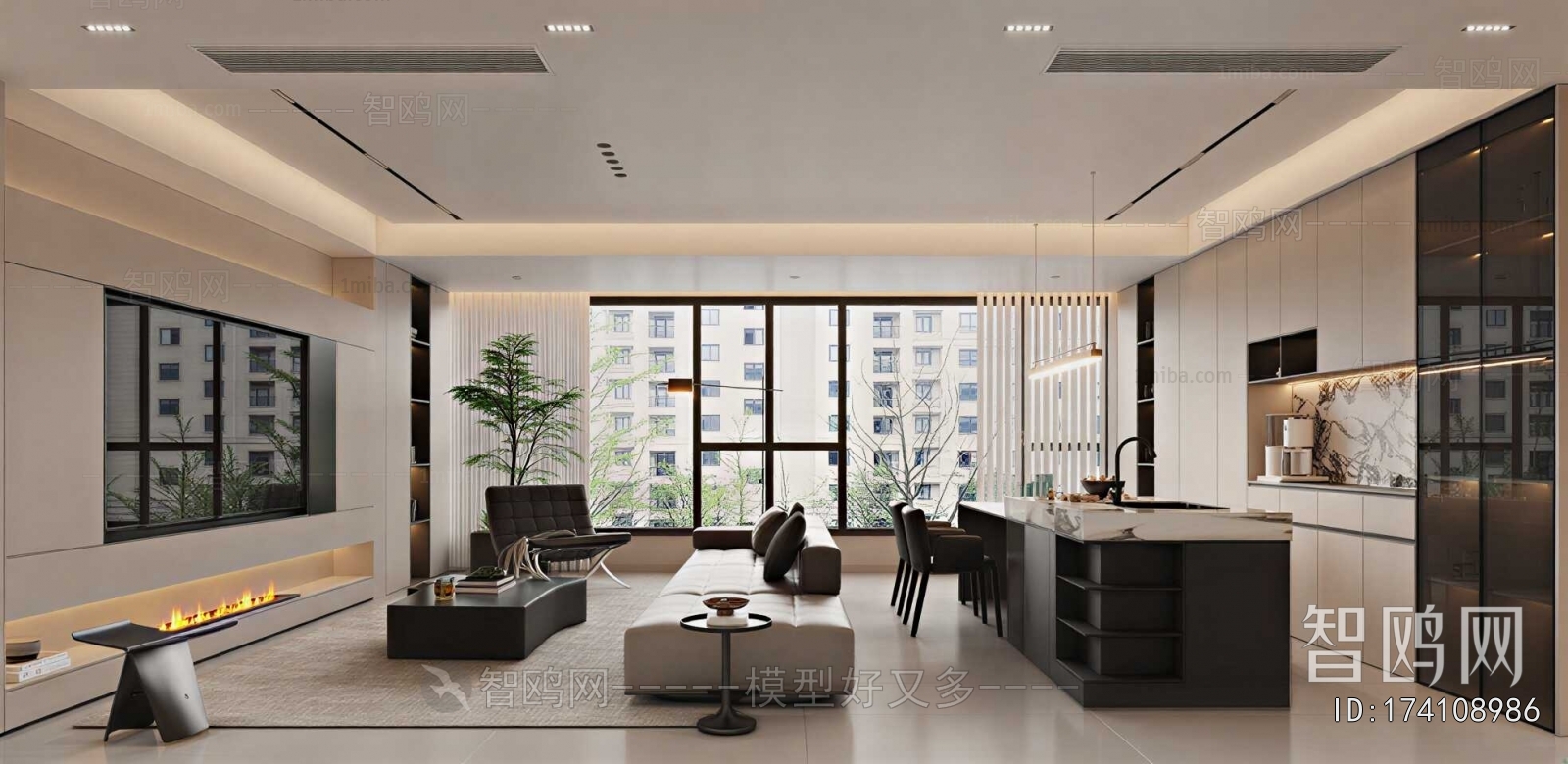 Modern A Living Room