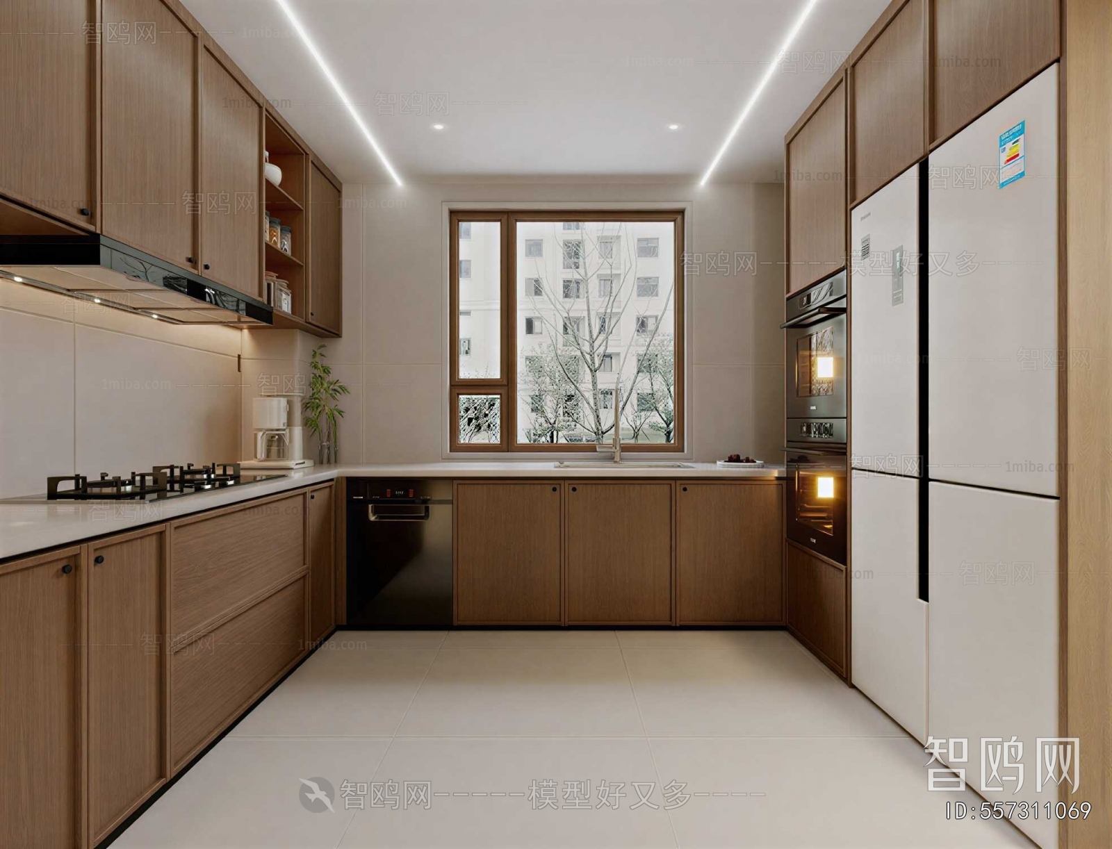 Modern The Kitchen