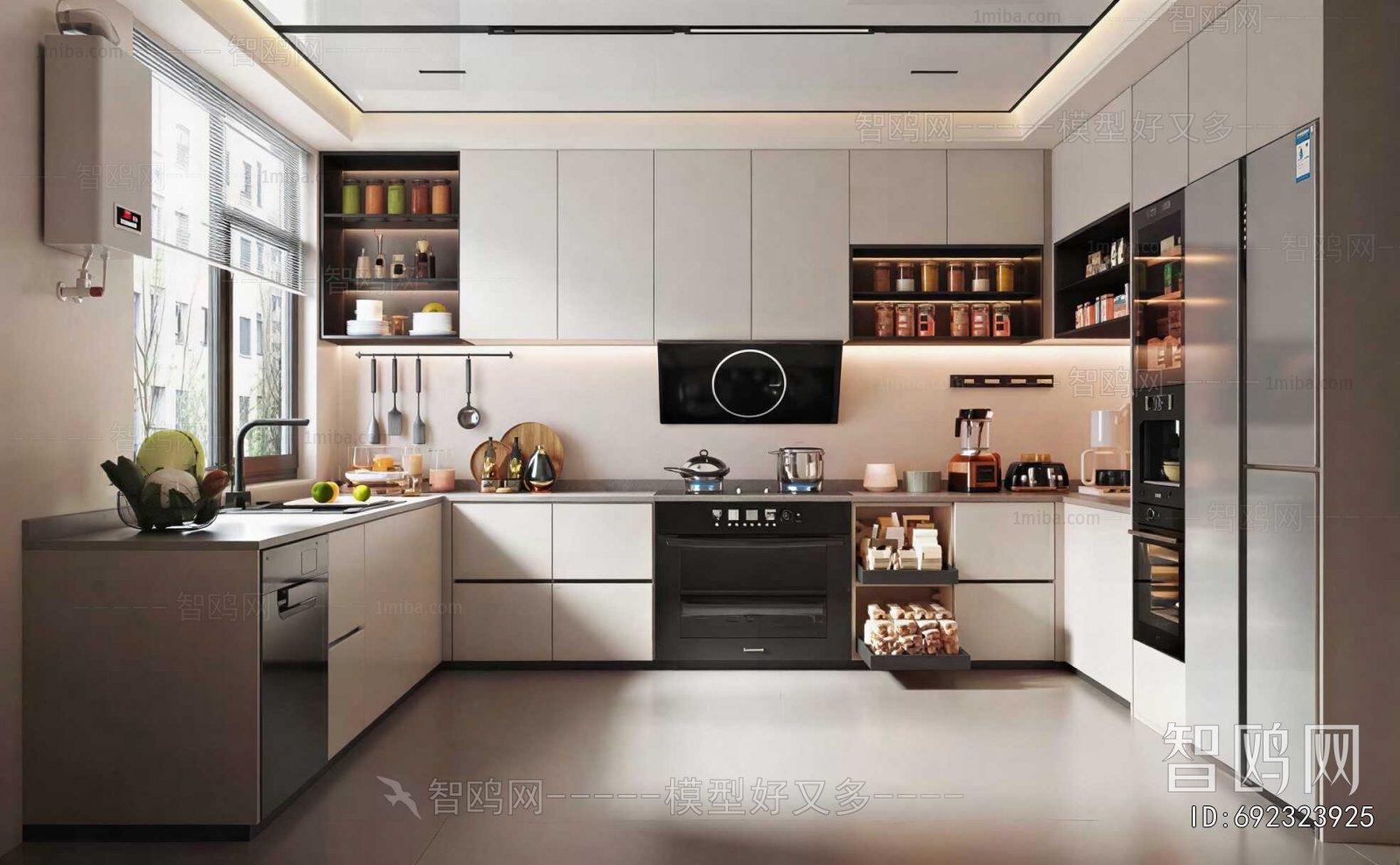 Modern The Kitchen