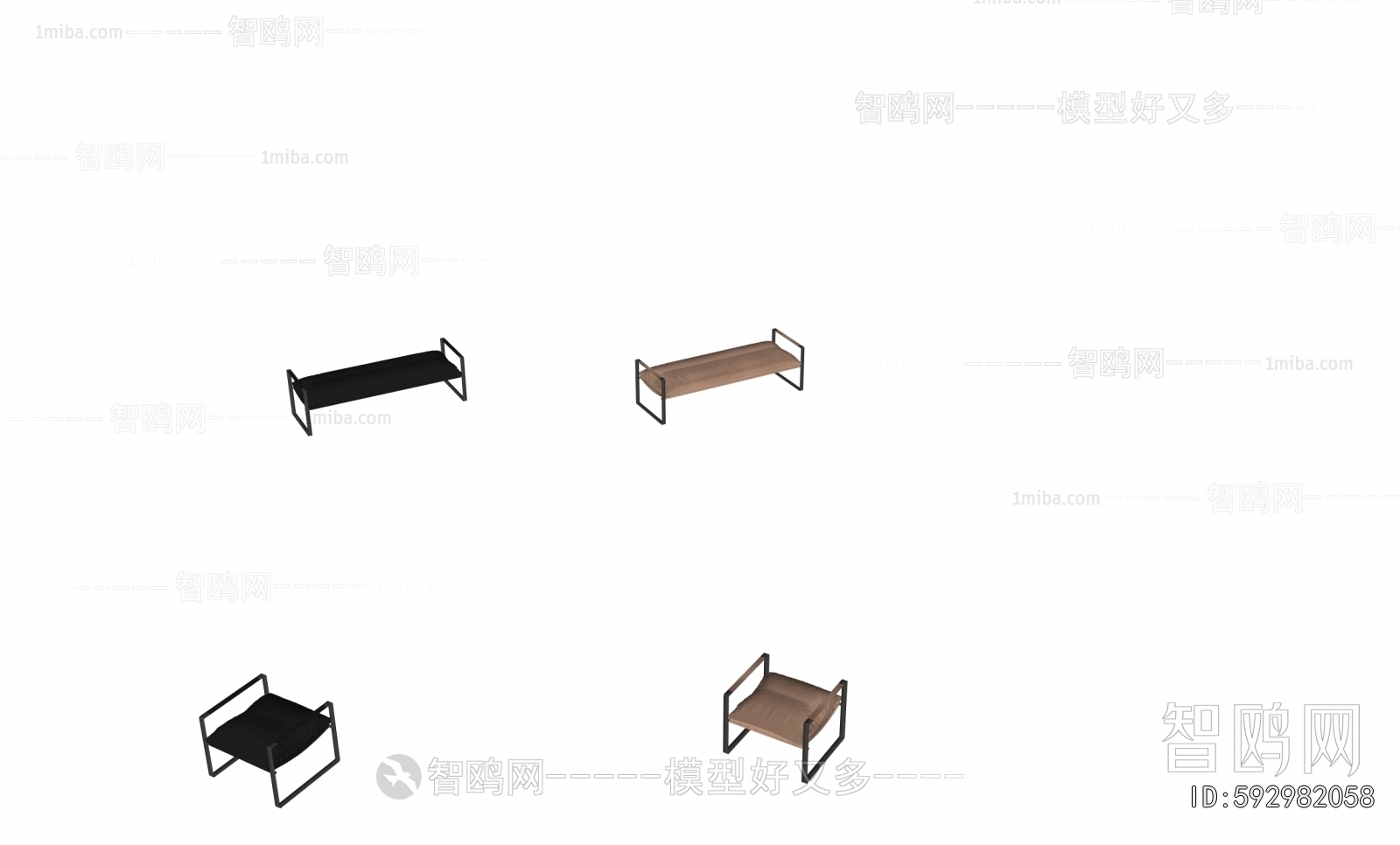 Modern Stool For Changing Shoes