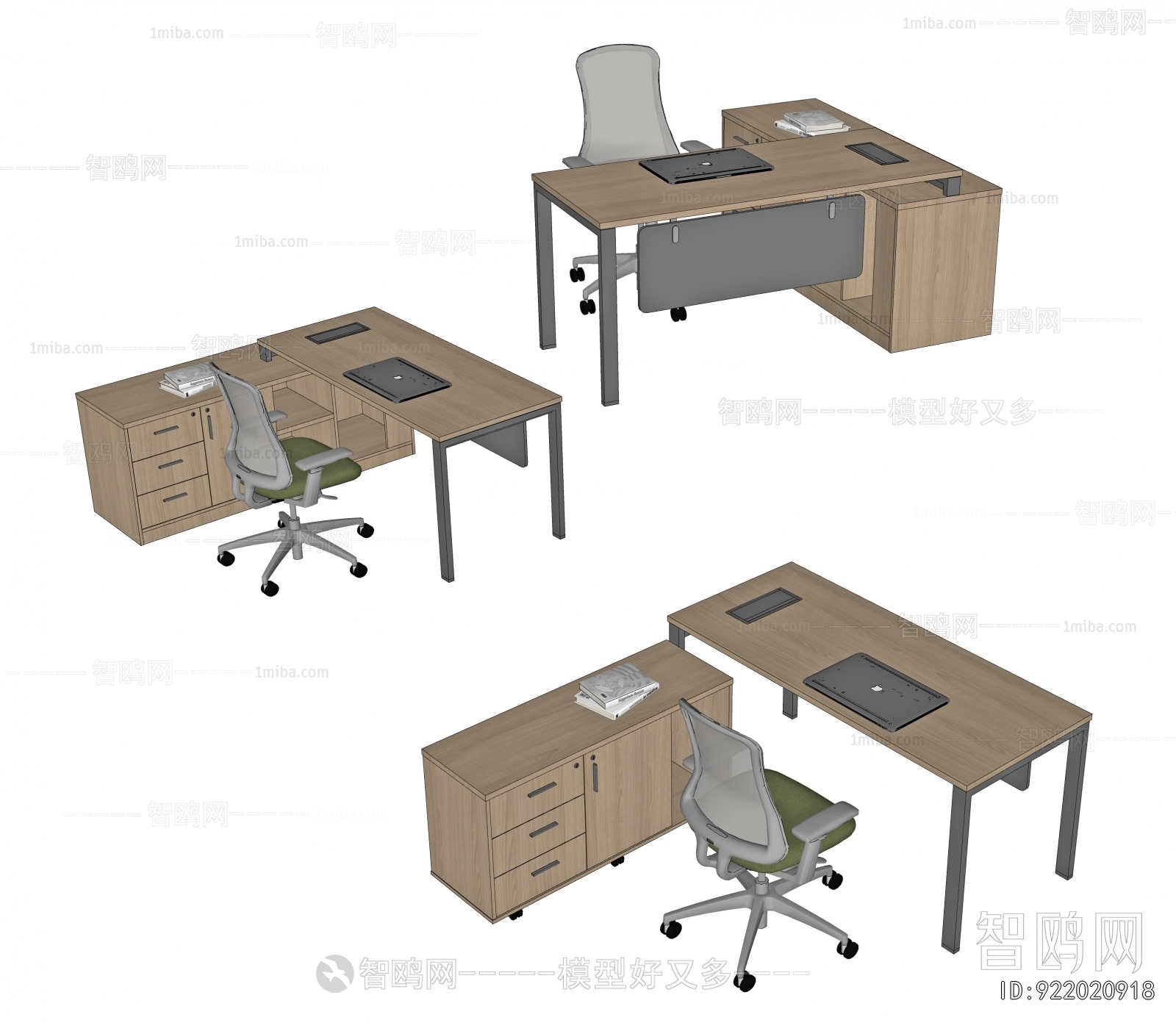 Modern Office Desk And Chair