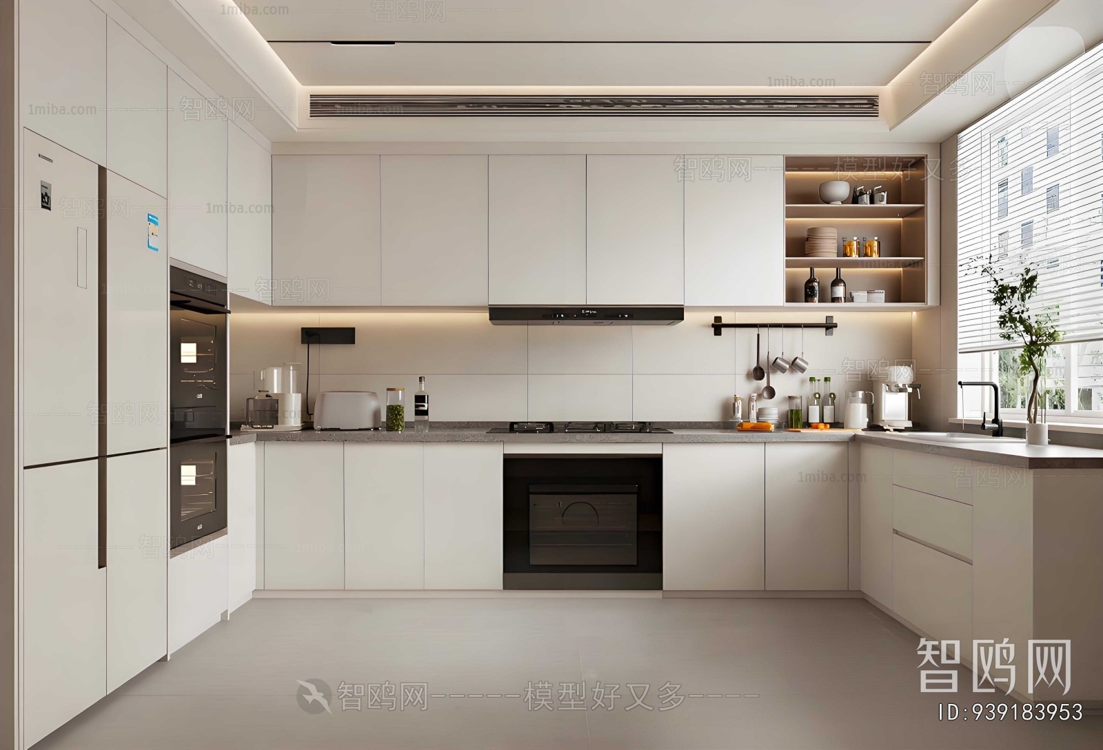 Modern The Kitchen
