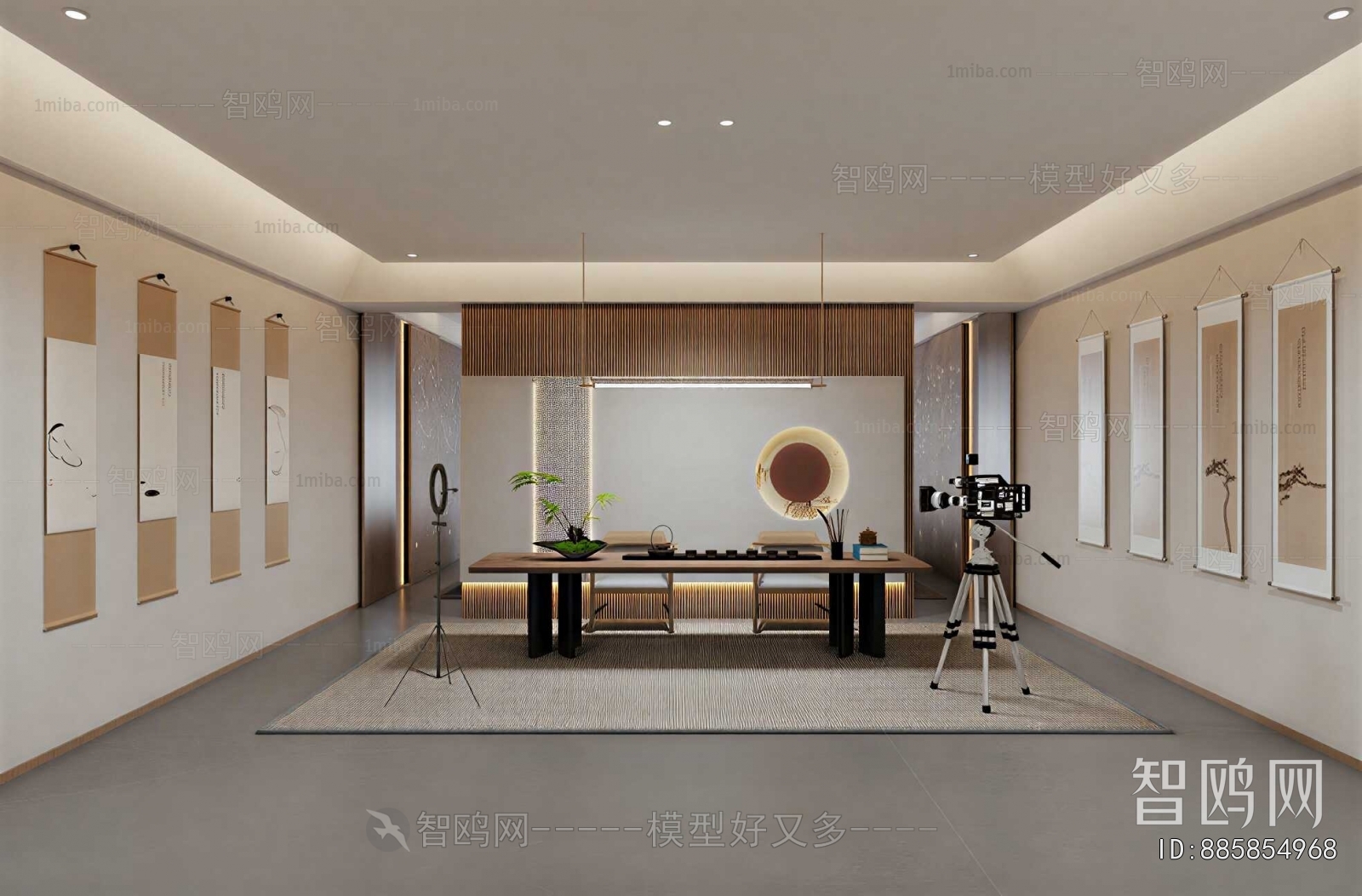 New Chinese Style Studio/Recording Studio/Live Room