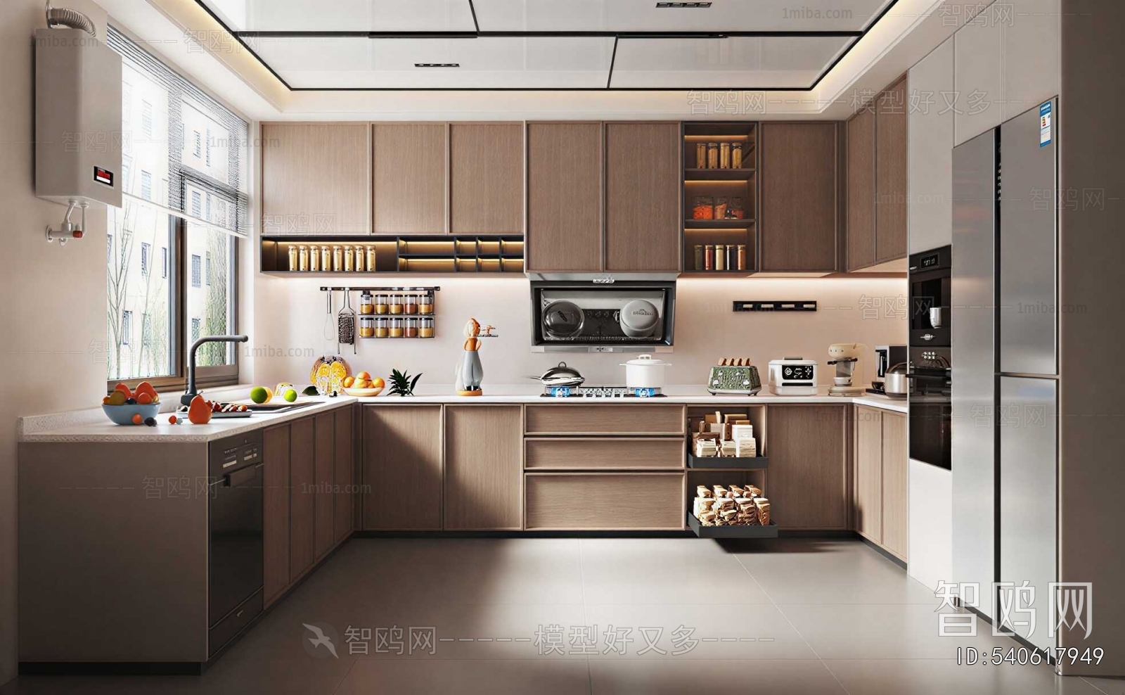 Modern The Kitchen