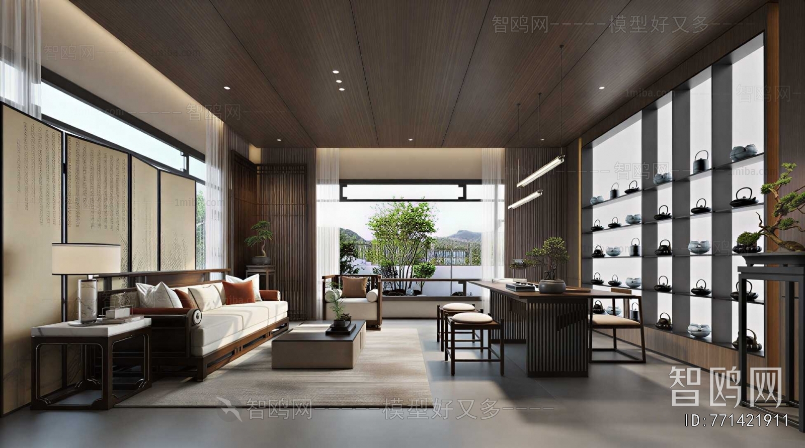 New Chinese Style Tea House