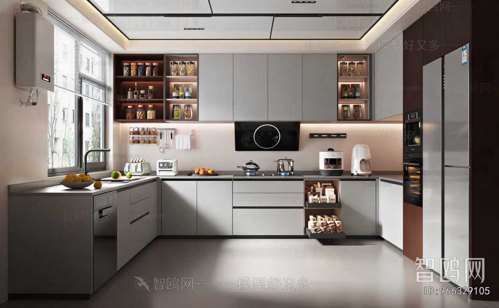 Modern The Kitchen