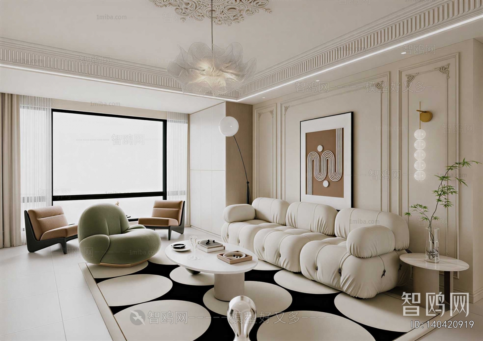 French Style A Living Room