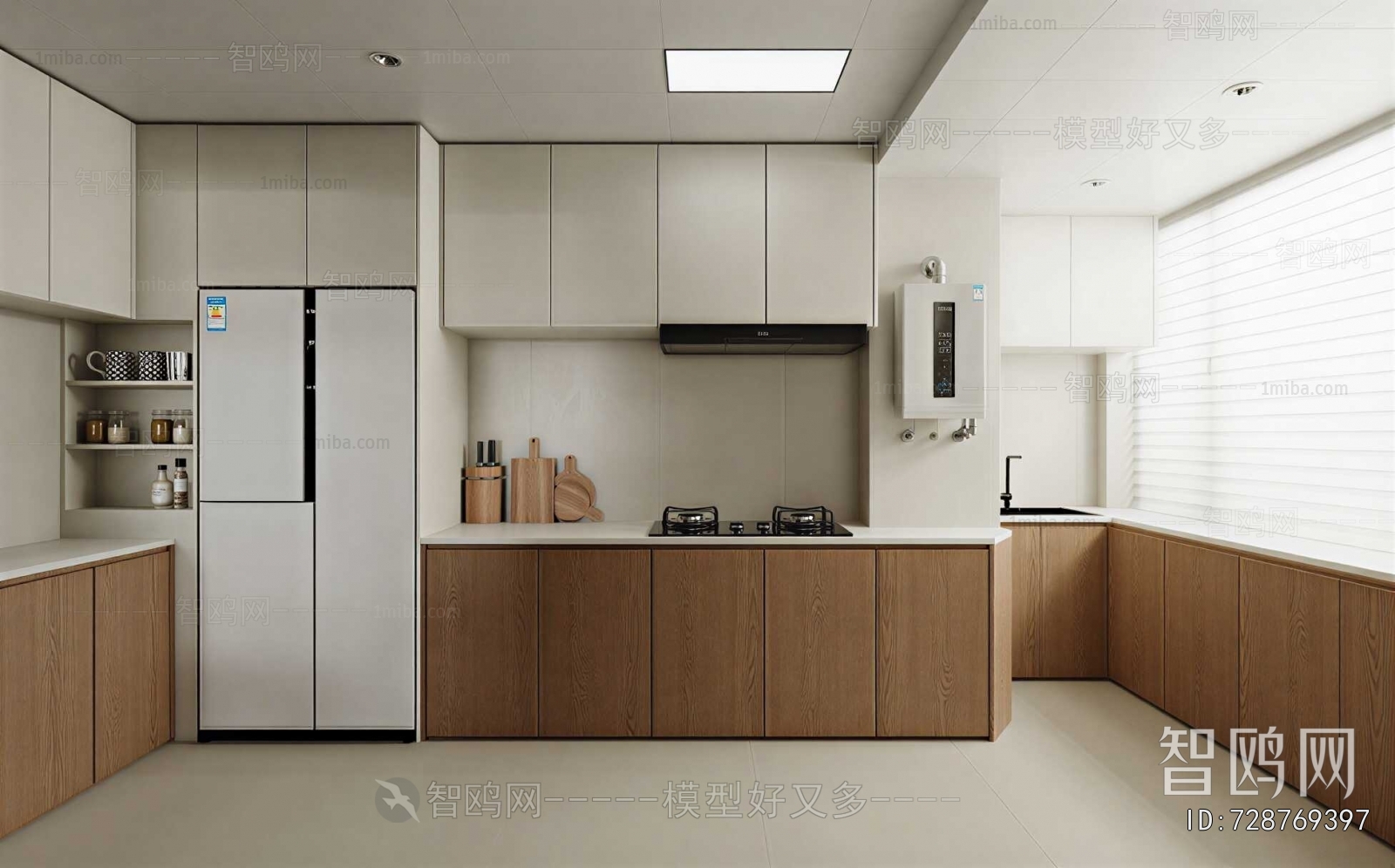 Modern The Kitchen