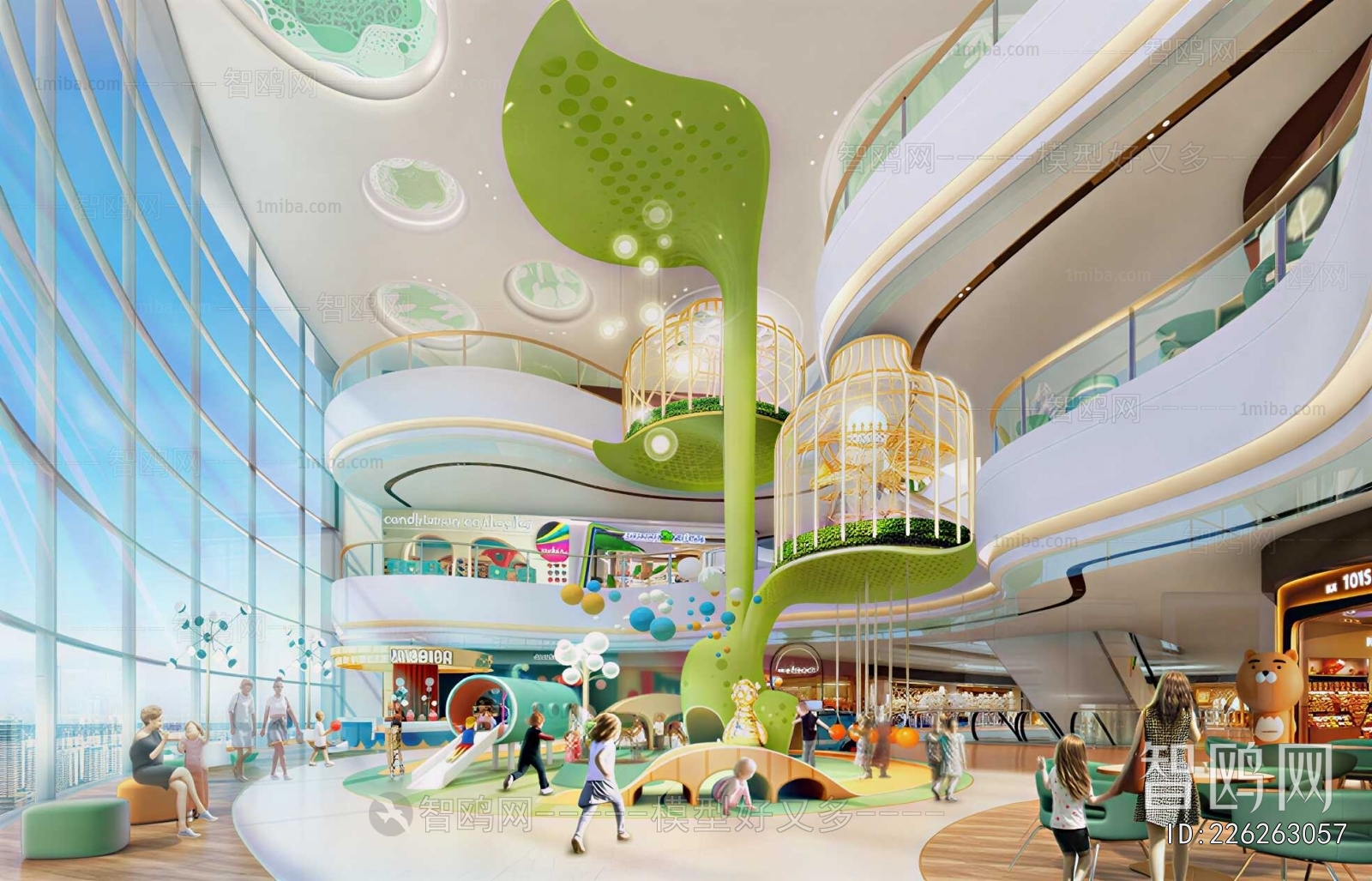 Modern Shopping Mall