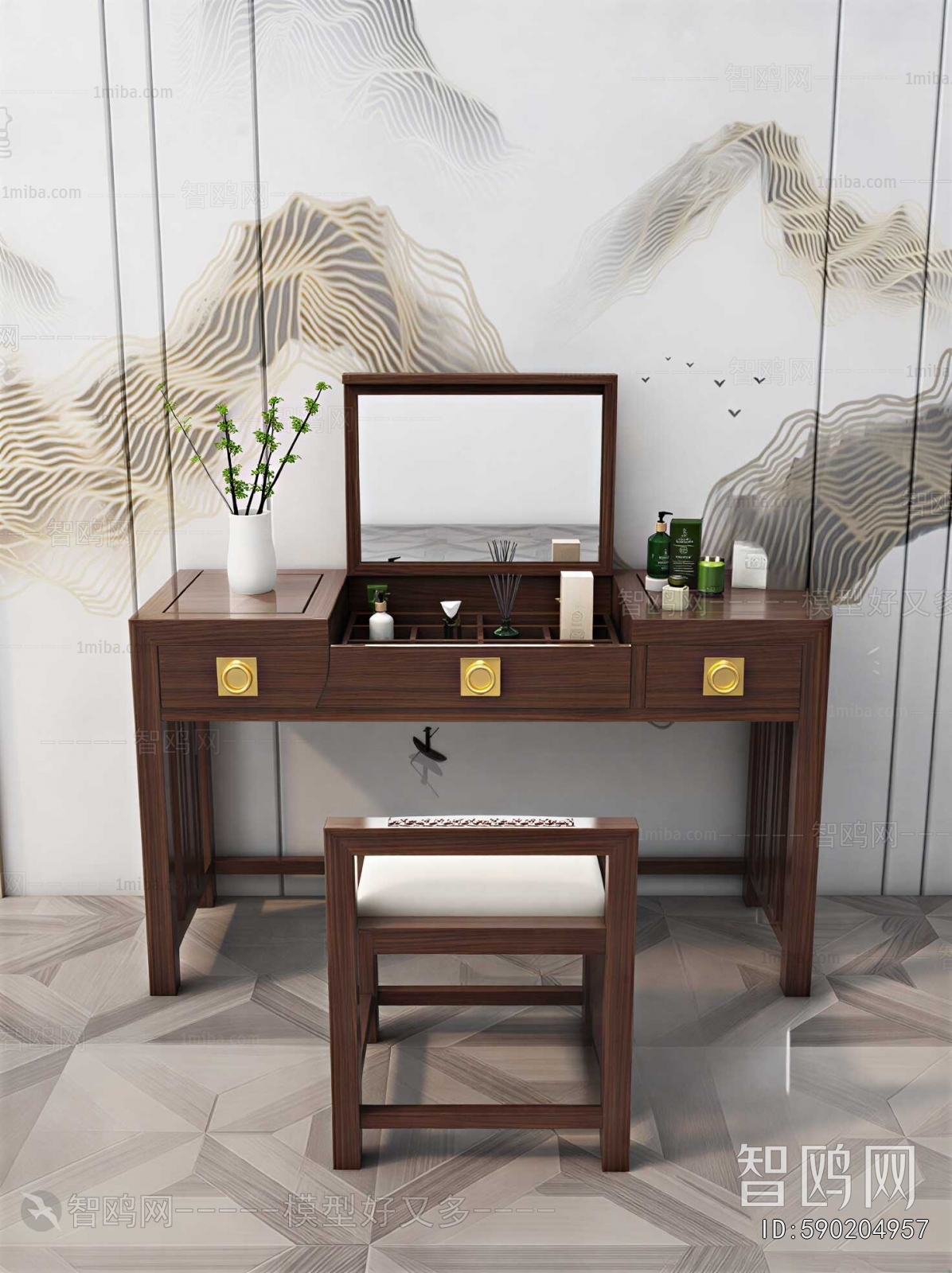 New Chinese Style Dresser