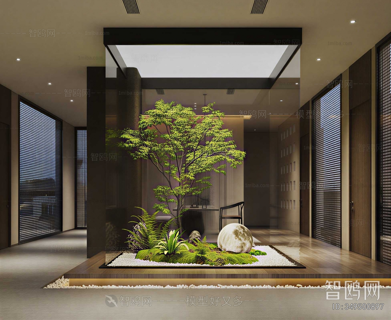 New Chinese Style Hallway