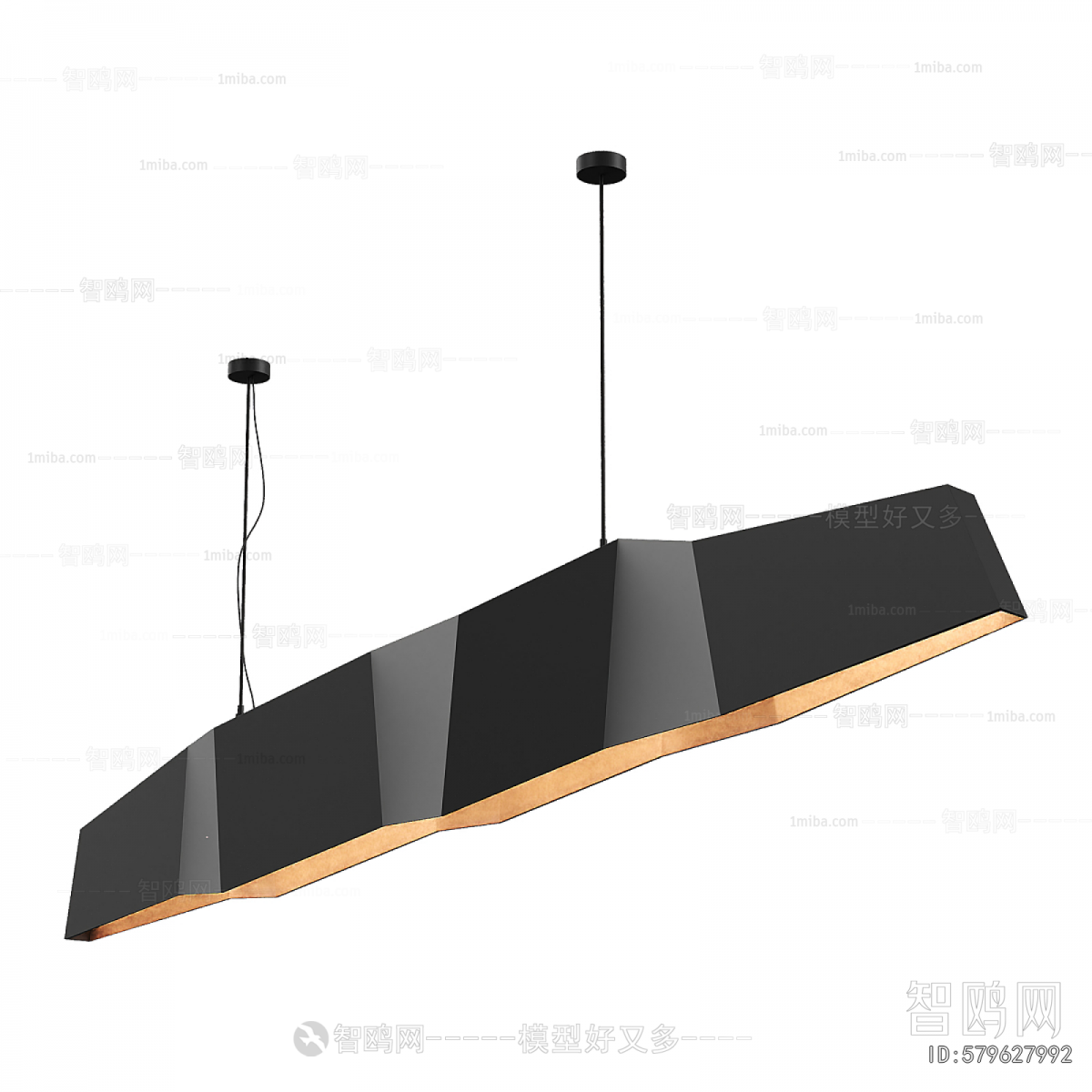 Modern Long Chandelier