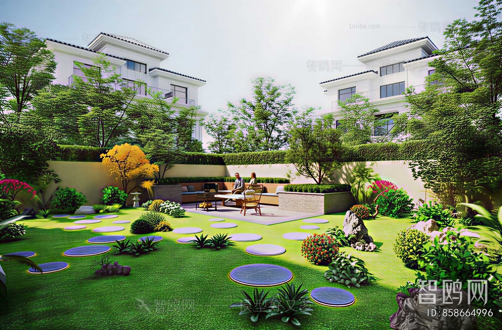 Modern Courtyard/landscape