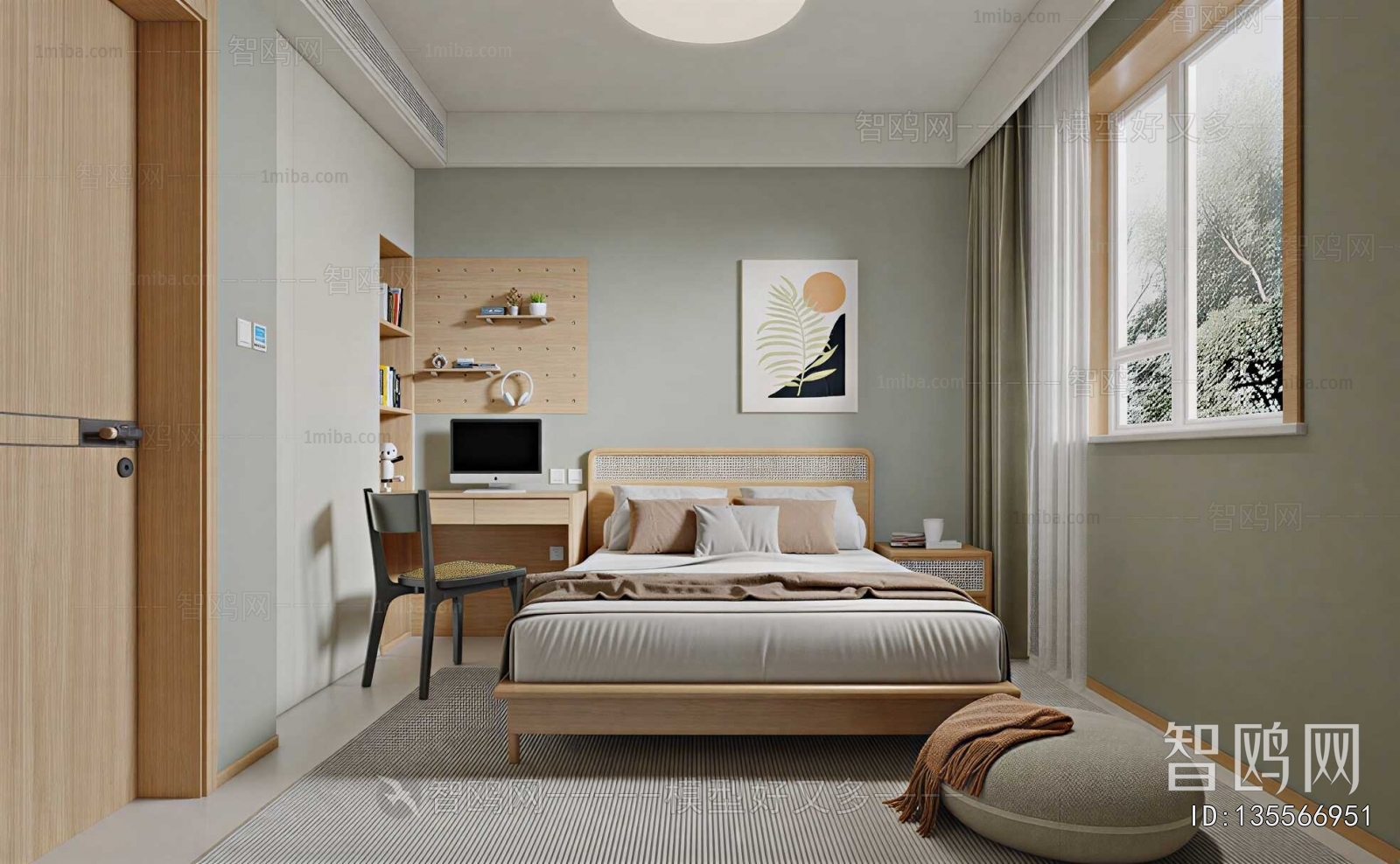 Nordic Style Bedroom