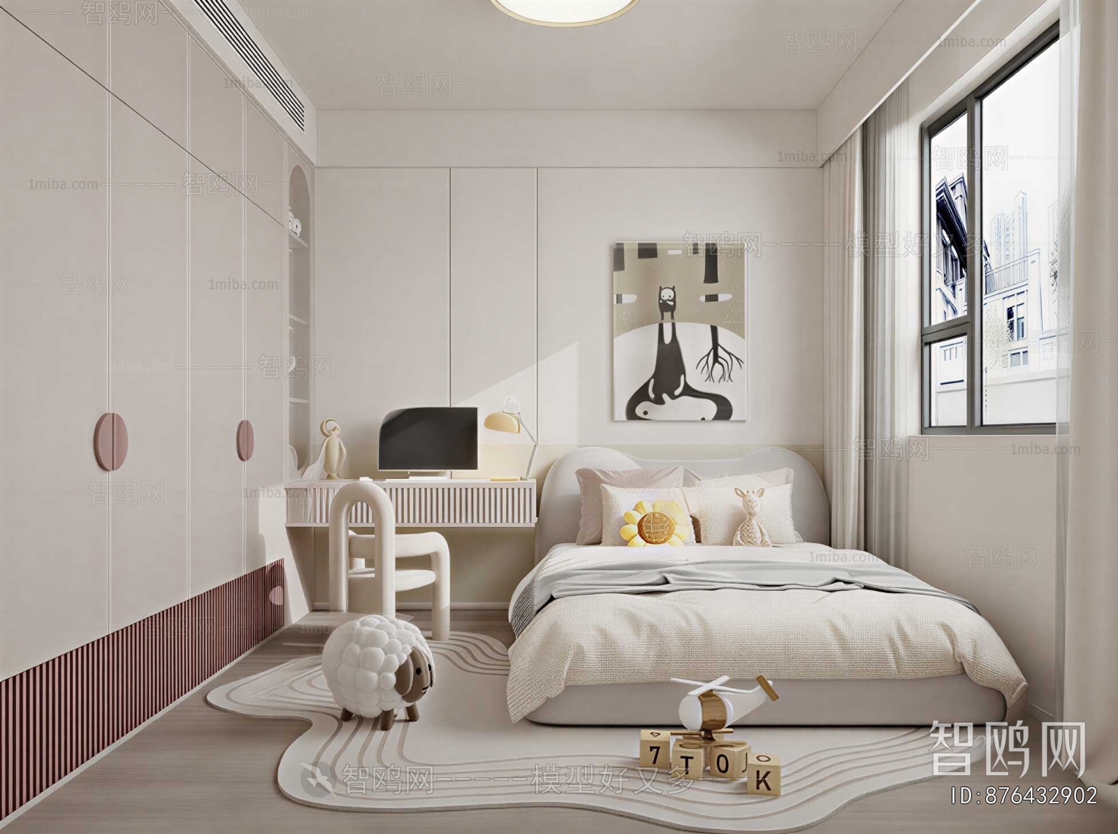 Modern Girl's Room Daughter's Room