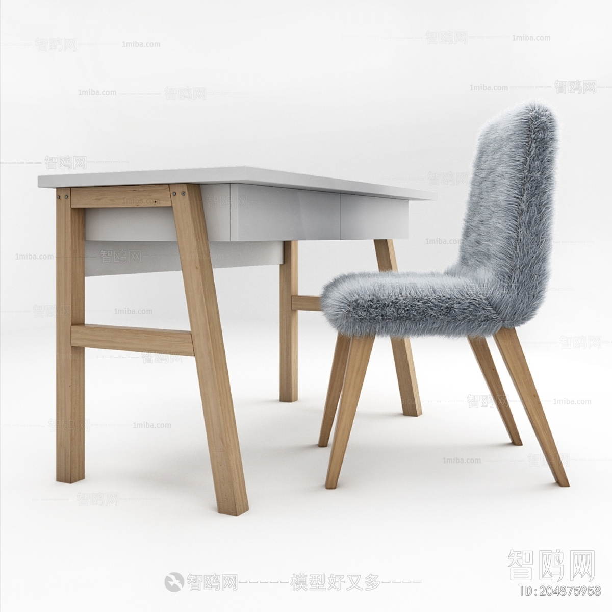 Modern Computer Desk And Chair