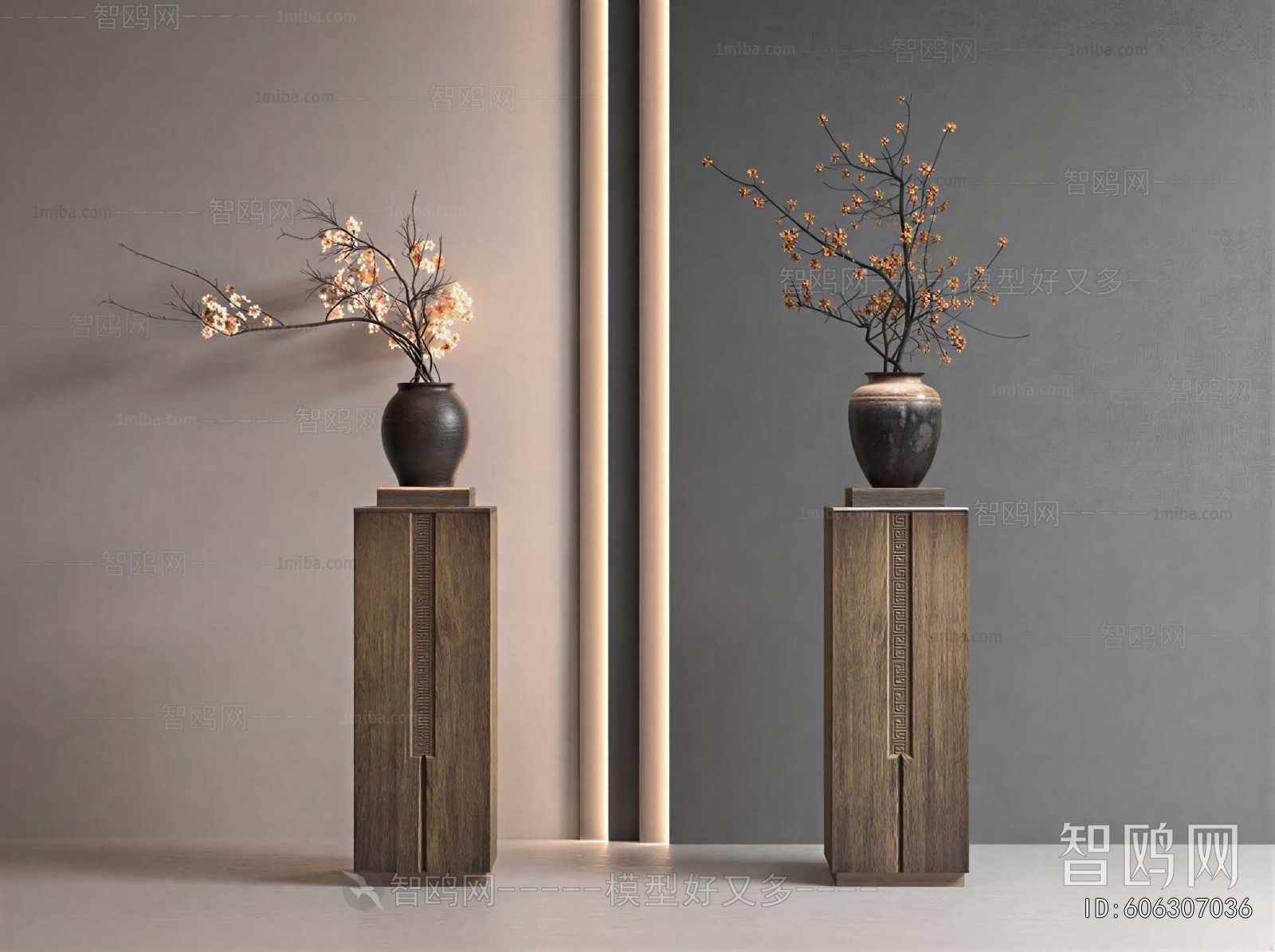 Wabi-sabi Style Dried Branch