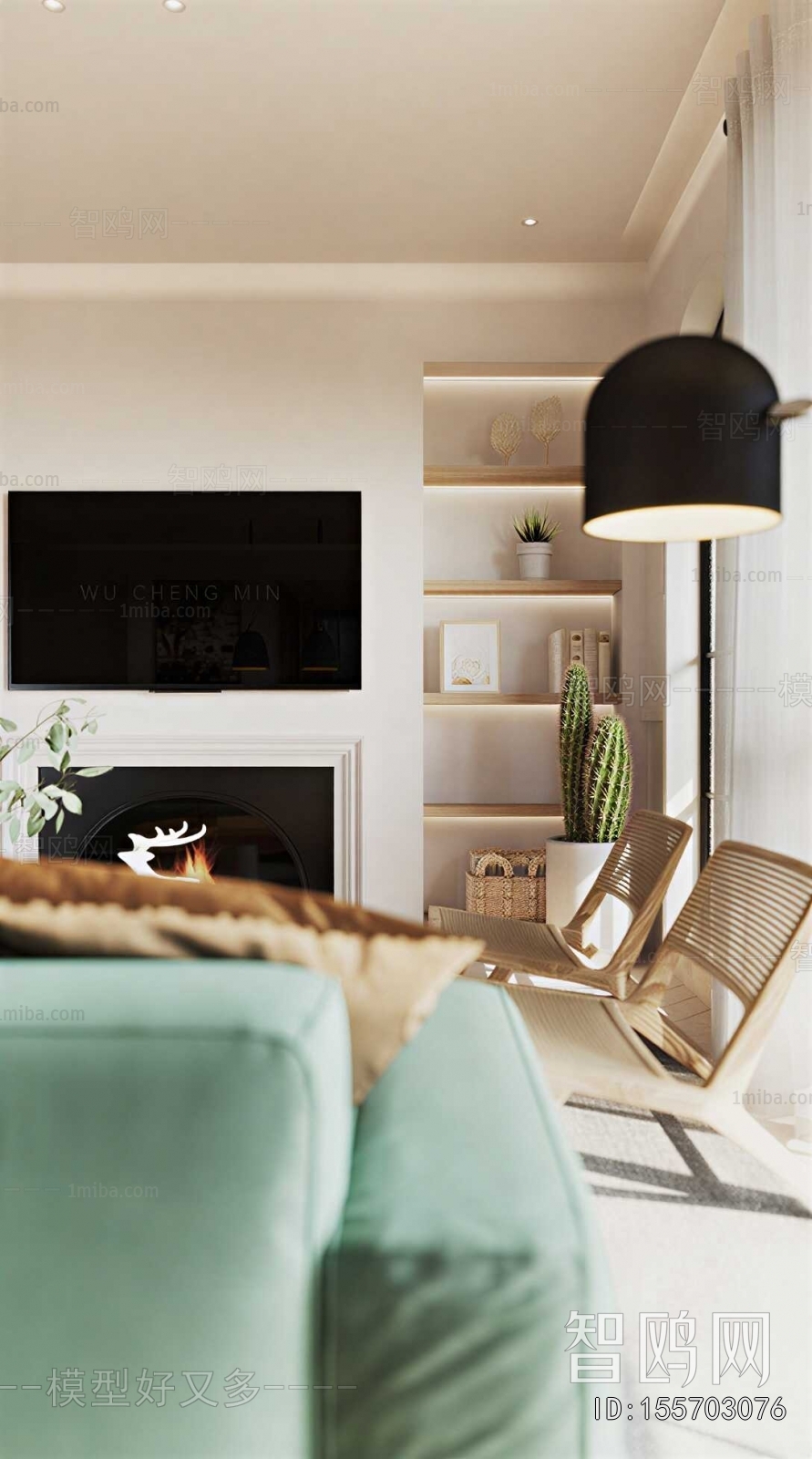 American Style A Living Room