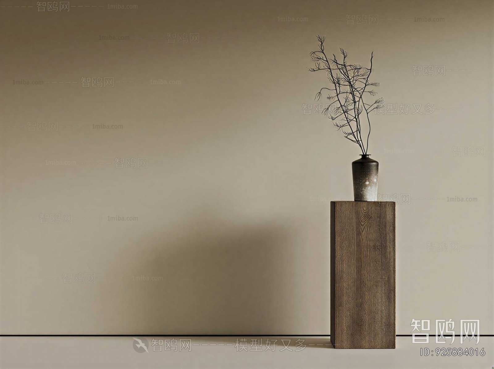 Wabi-sabi Style Dried Branch