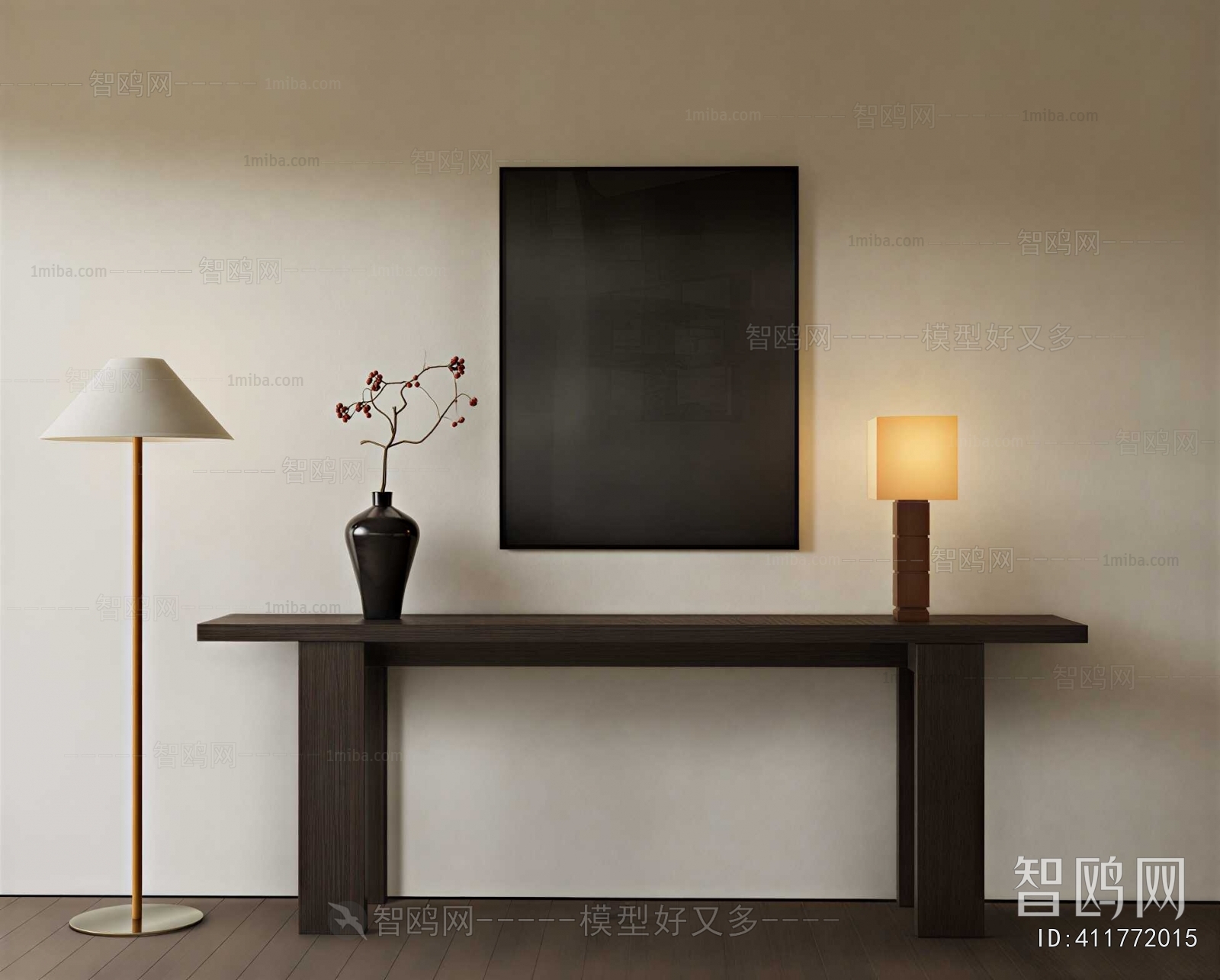 Wabi-sabi Style Console