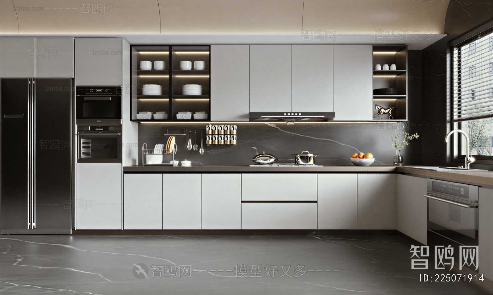 Modern The Kitchen