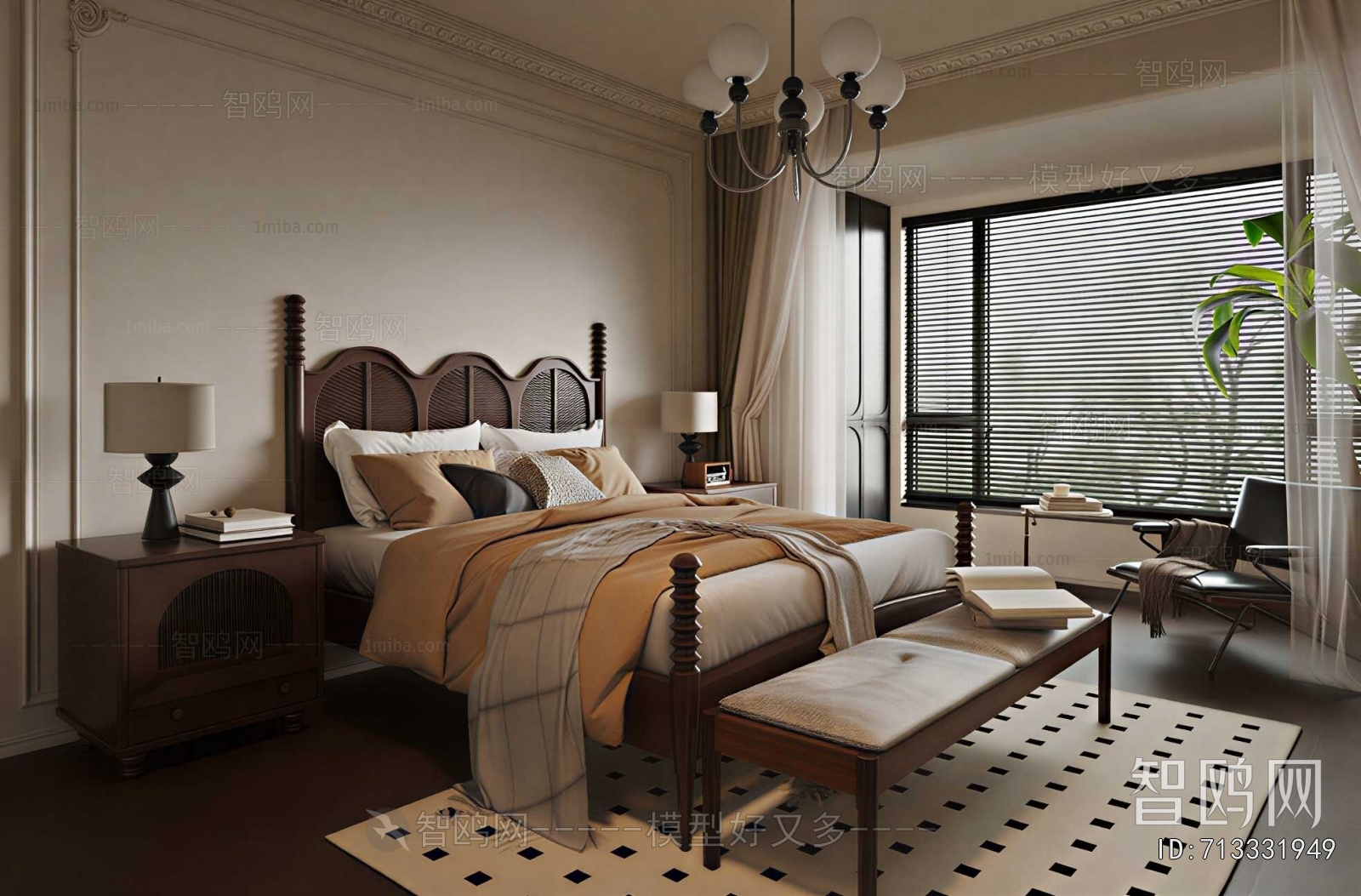 French Style Bedroom