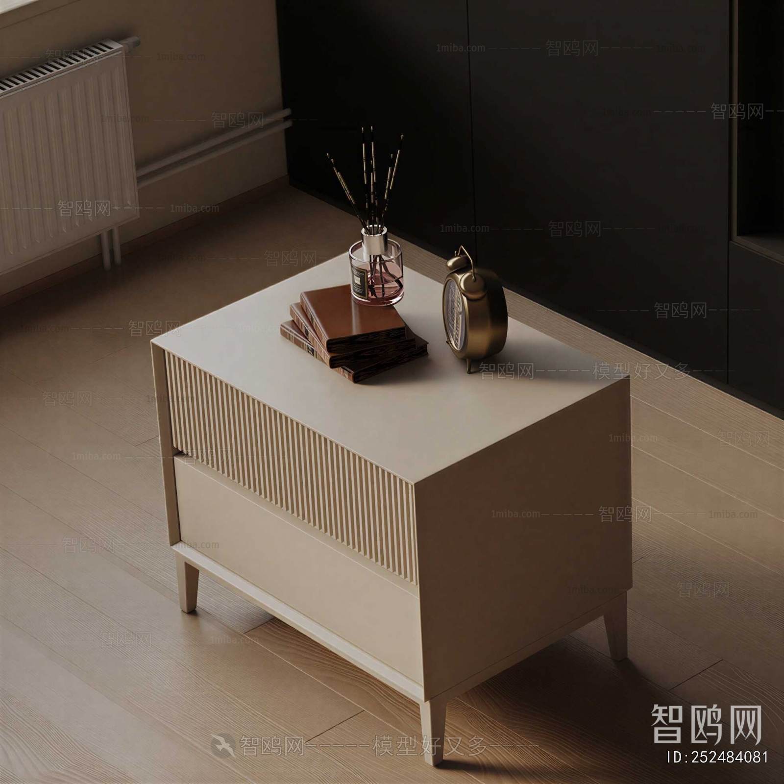 Modern Bedside Cupboard