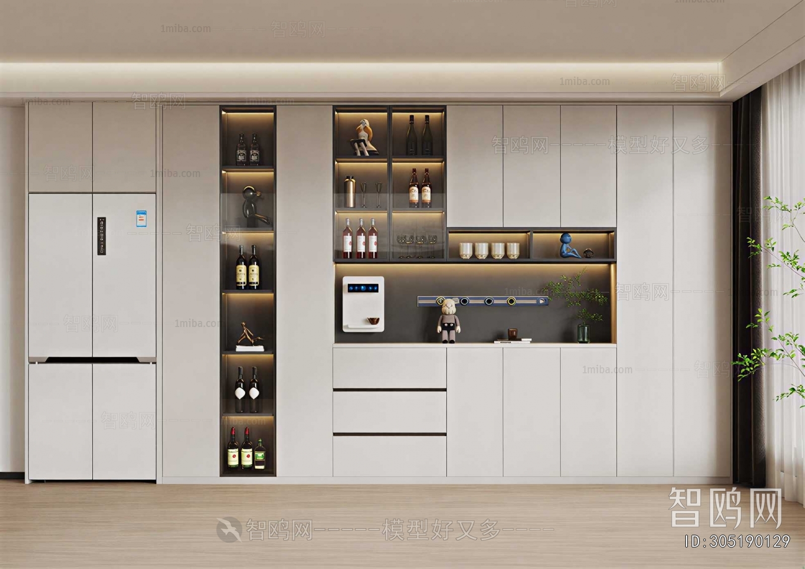 Modern Wine Cabinet