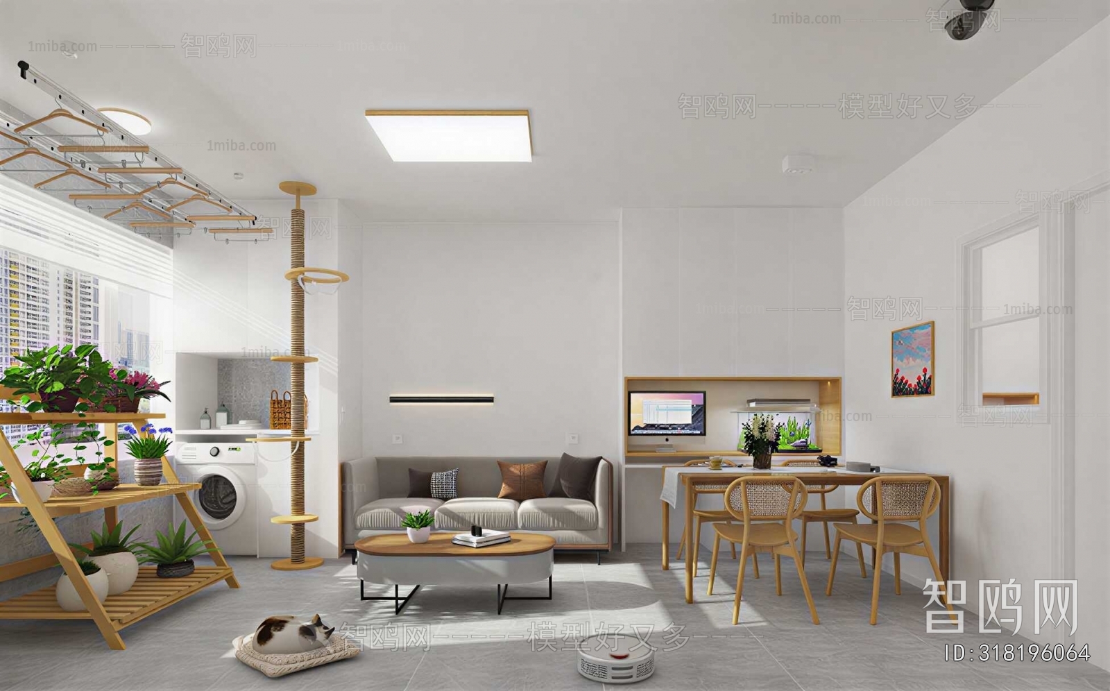 Nordic Style A Living Room