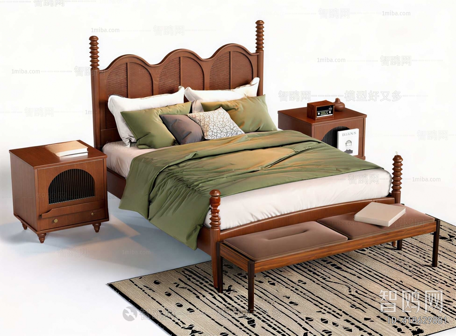 Modern Double Bed
