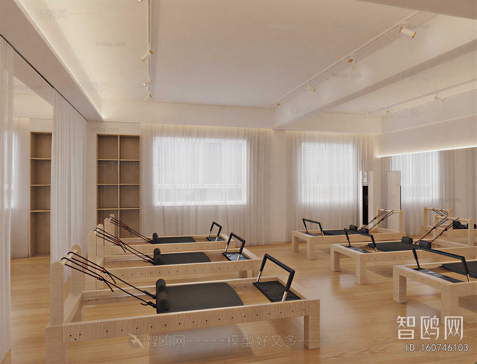 Modern Yoga Room