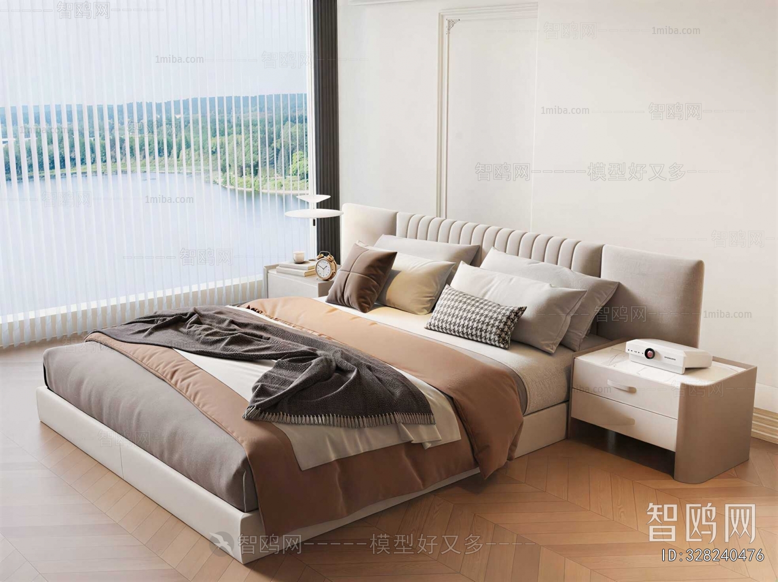 Modern Double Bed