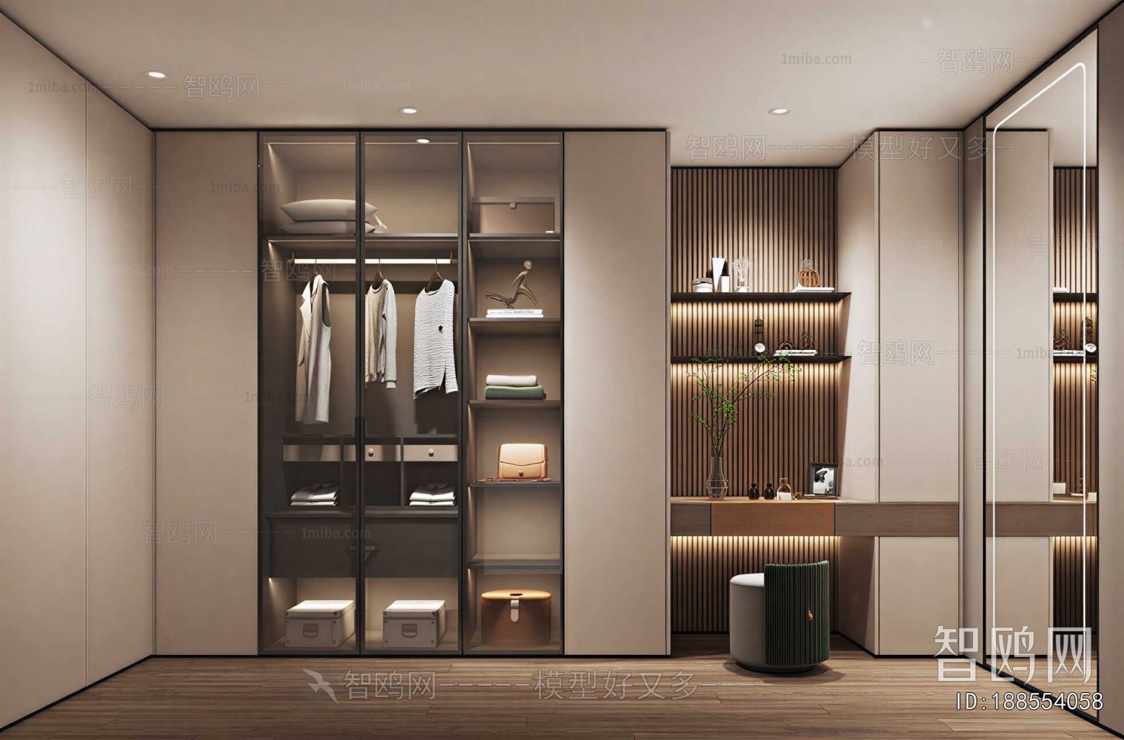 Modern The Wardrobe