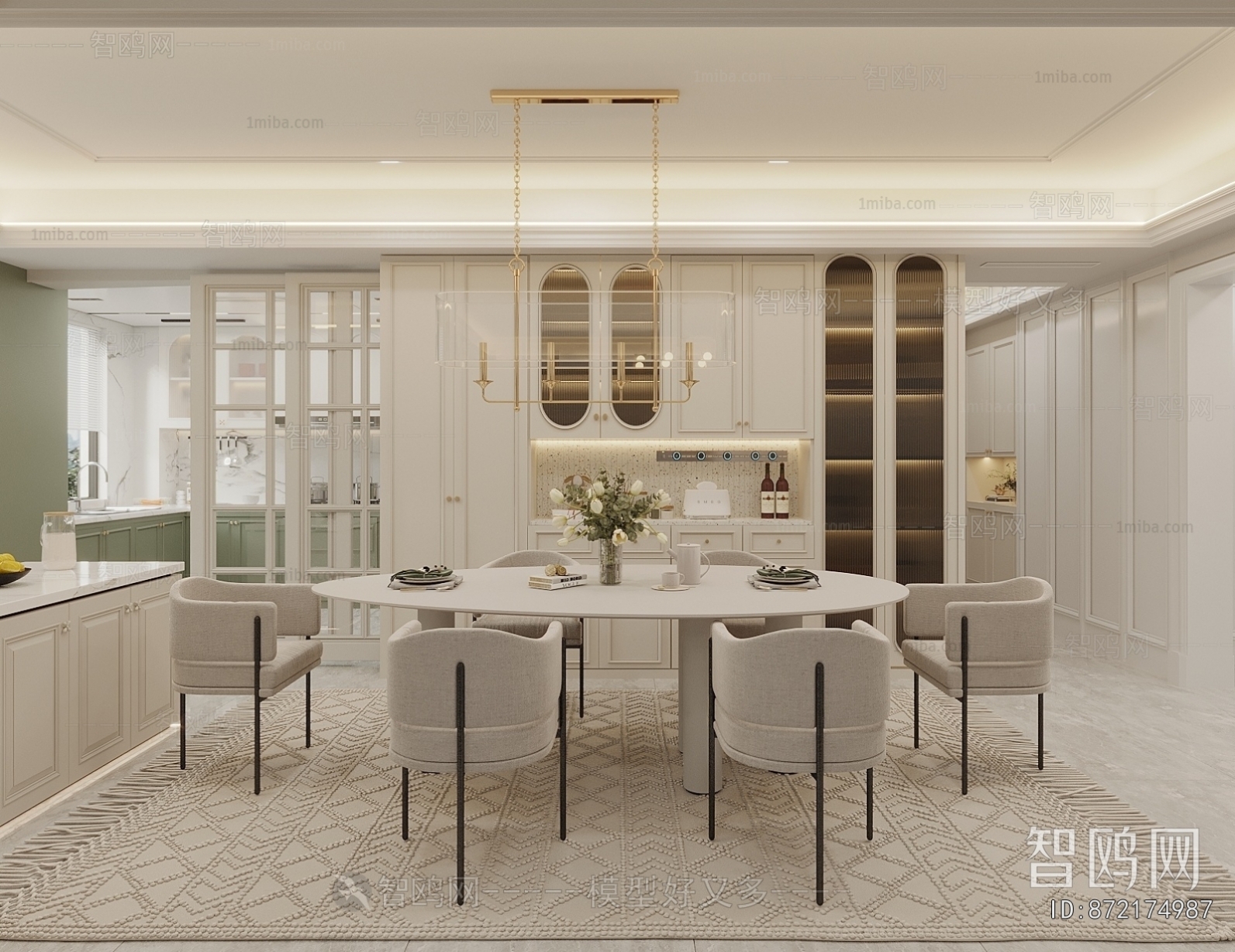 American Style Dining Room