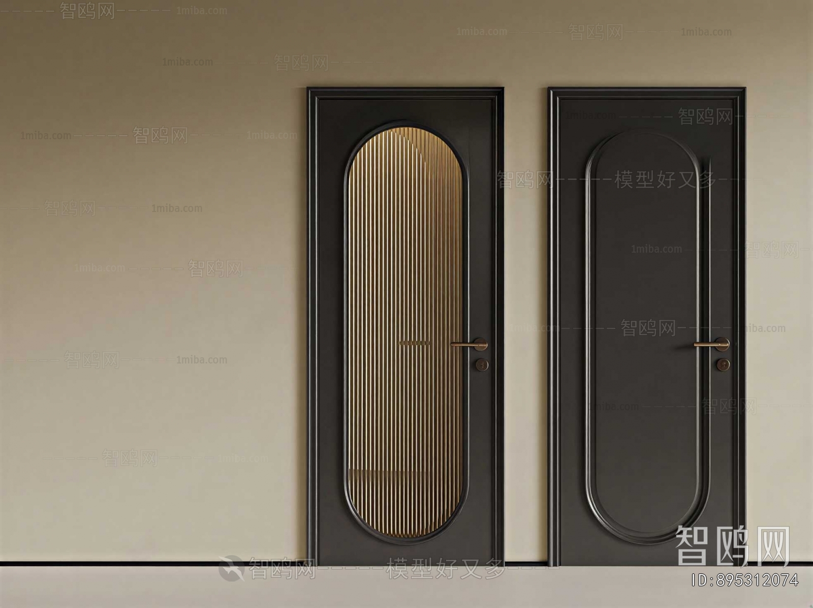 French Style Single Door