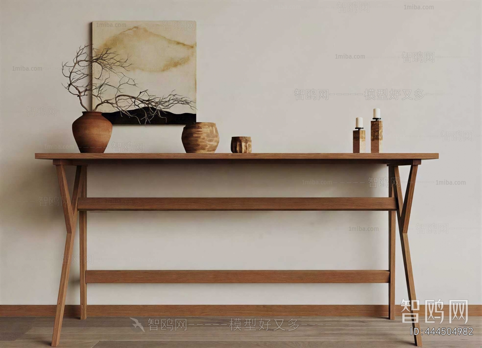 Wabi-sabi Style Console