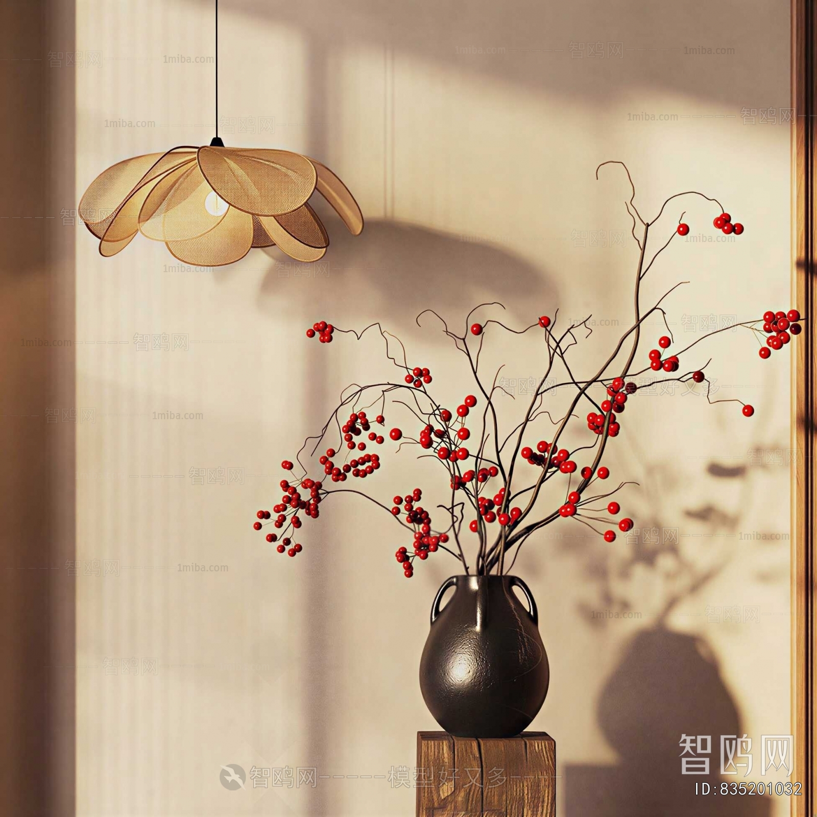 New Chinese Style Flower Arrangement