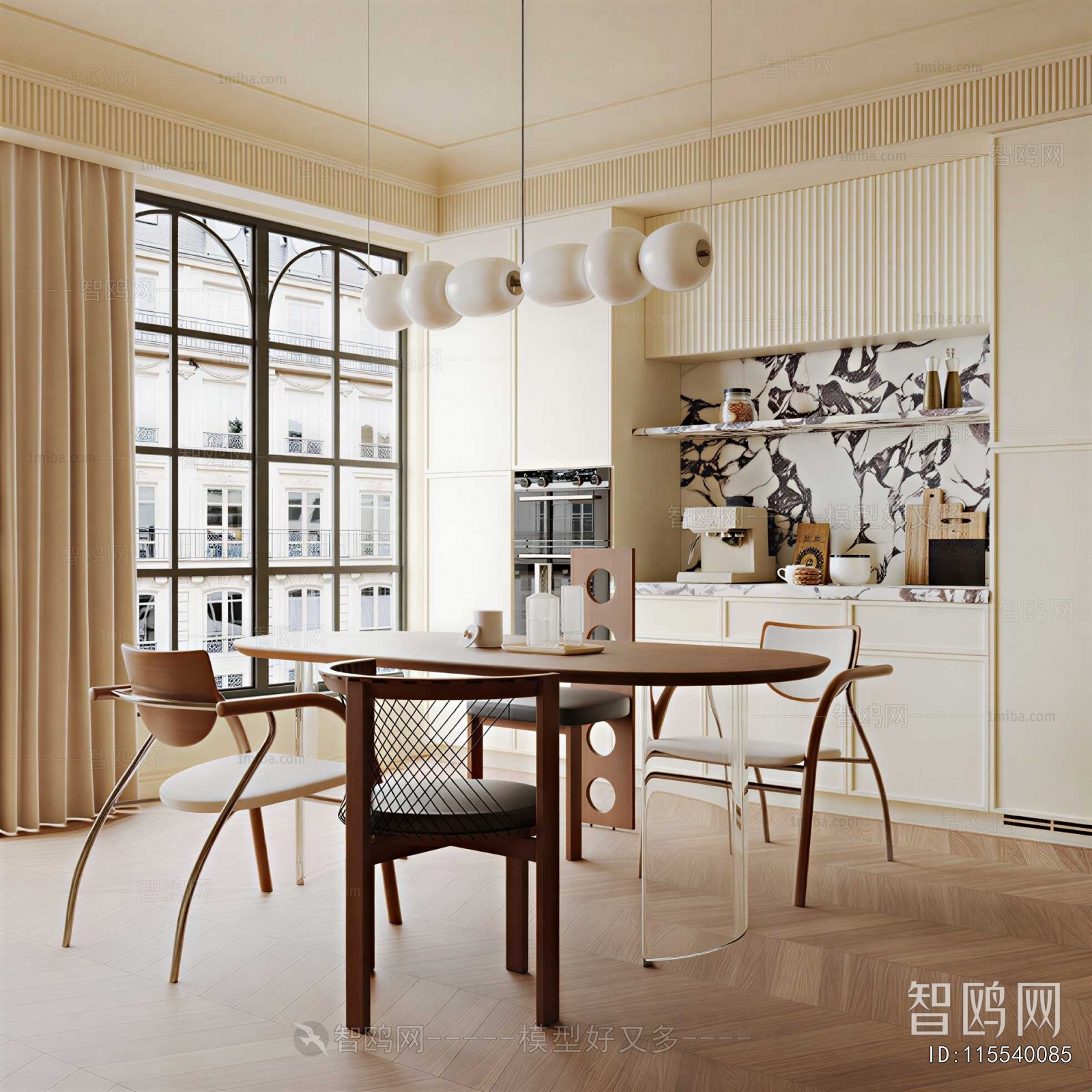 French Style Dining Room