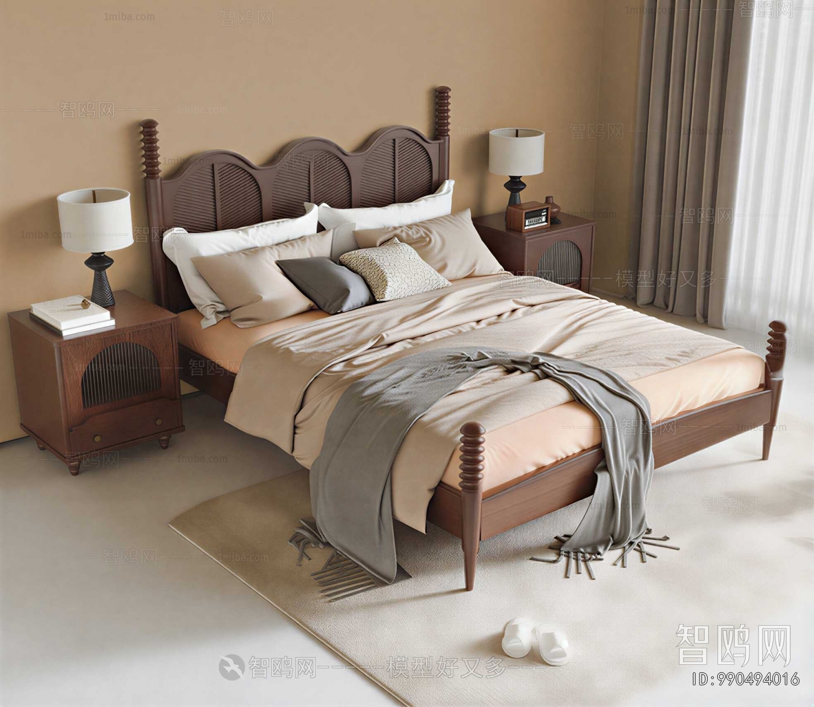Modern Double Bed