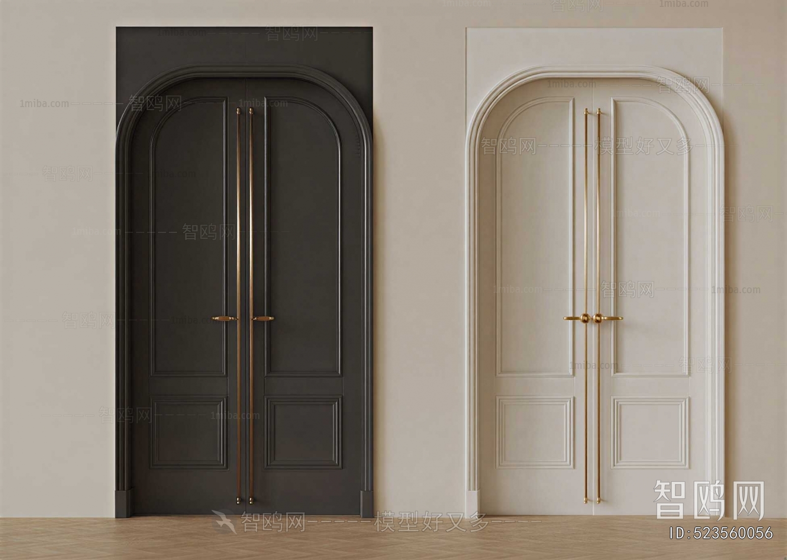 French Style Double Door