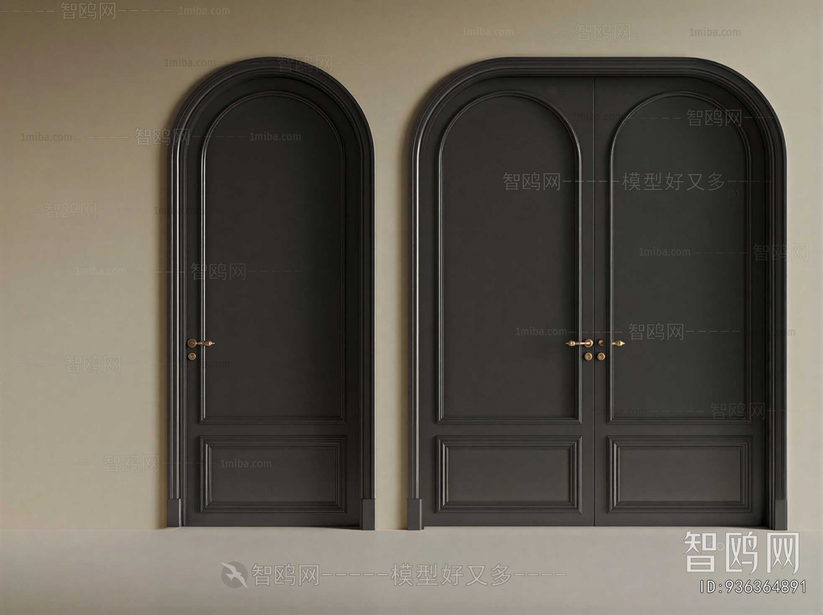 French Style Single Door