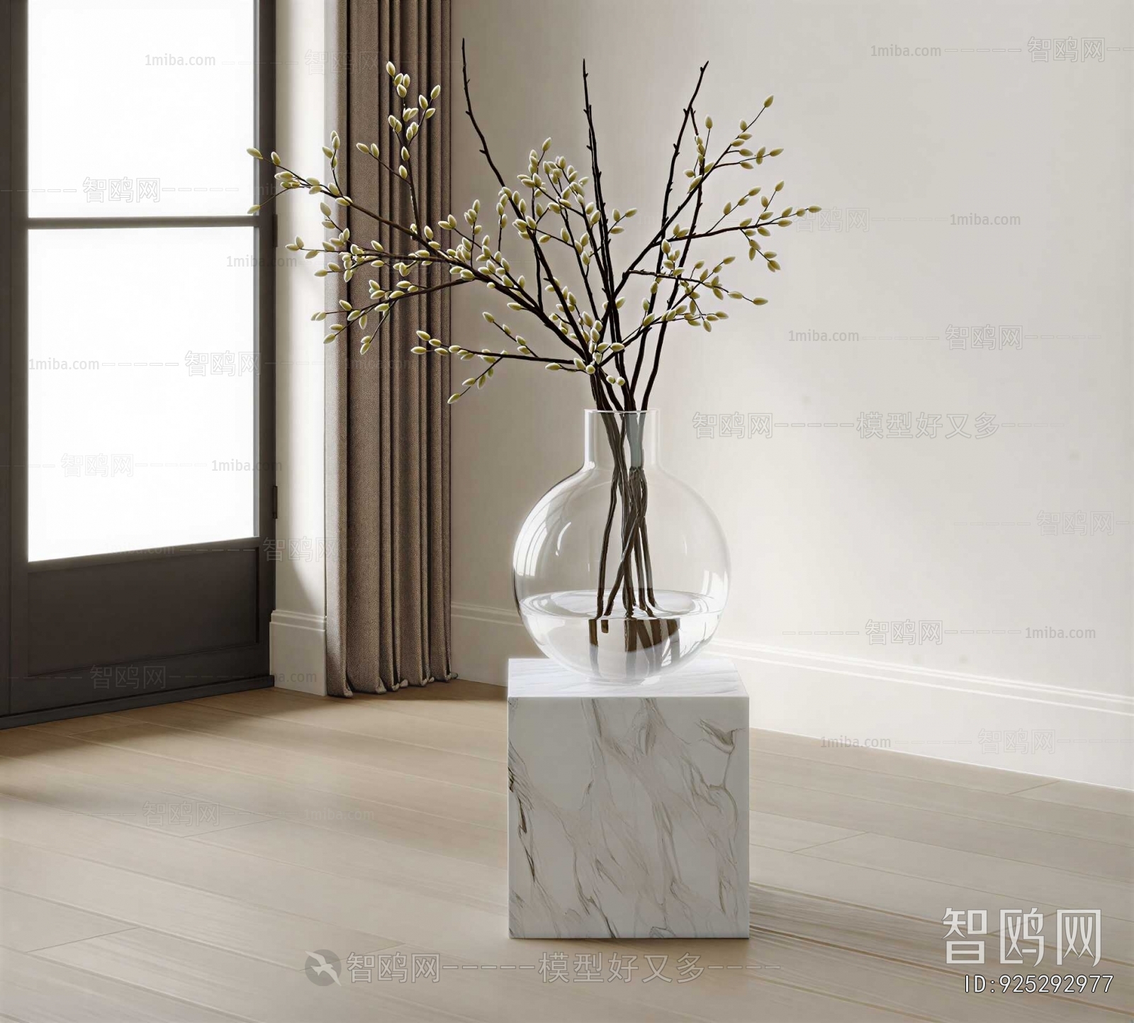 Modern Aquatic Green Plant